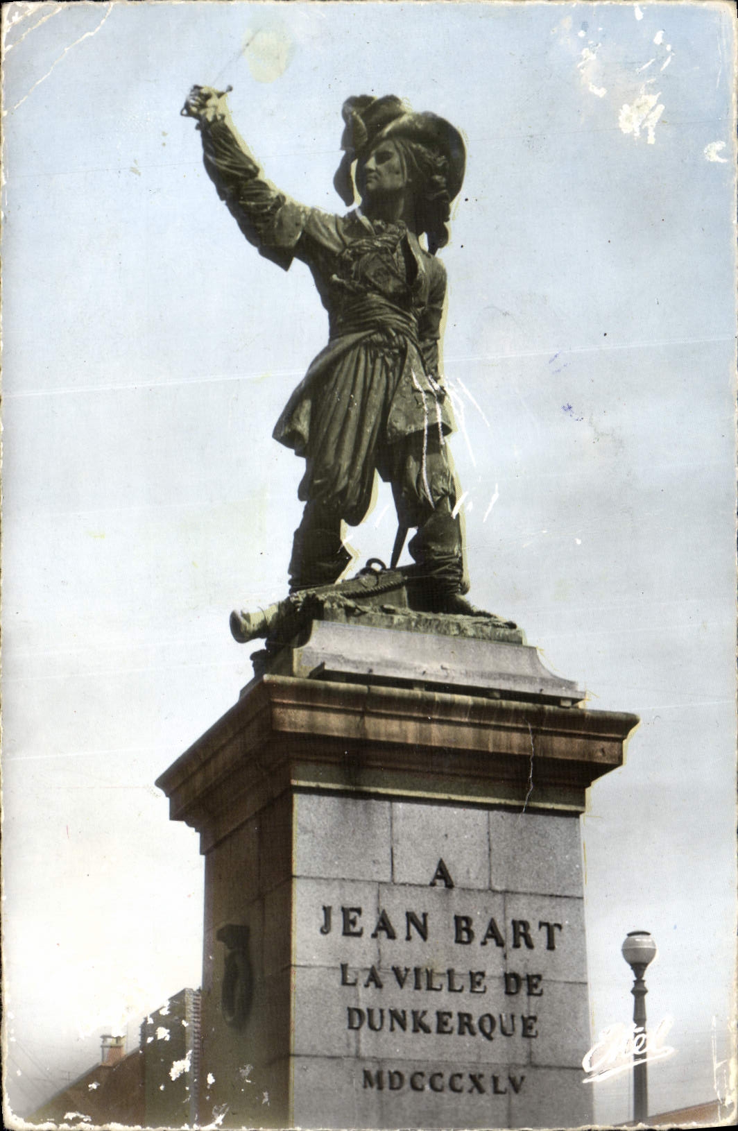 CPM Dunkerque Statue de Jean Bart 