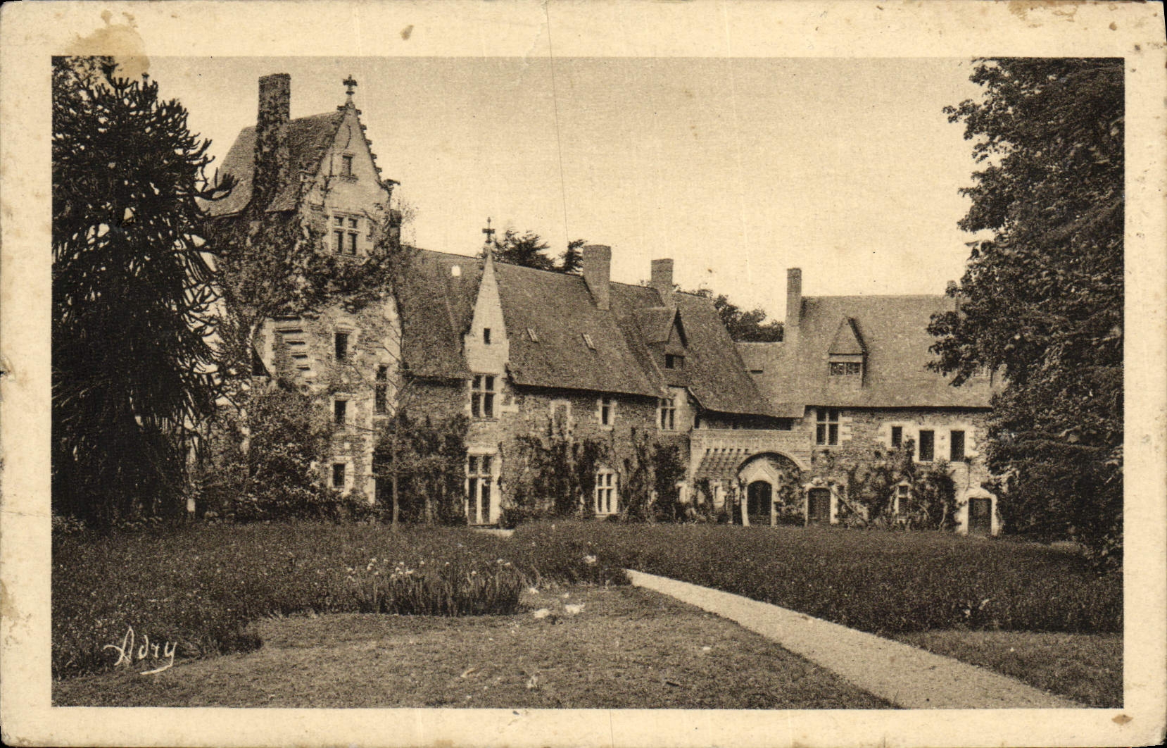 CPA Les Chateaux De La Loire Chateau De Plessis Mace