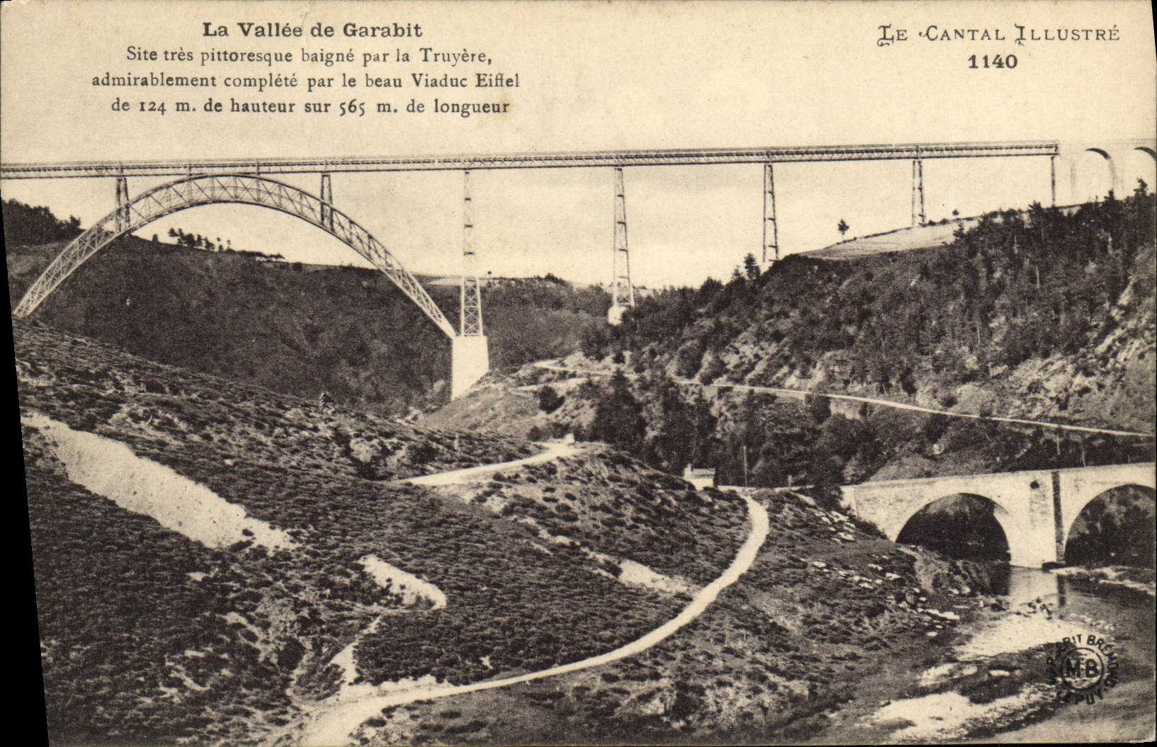 CPA La vallee de Garabit 