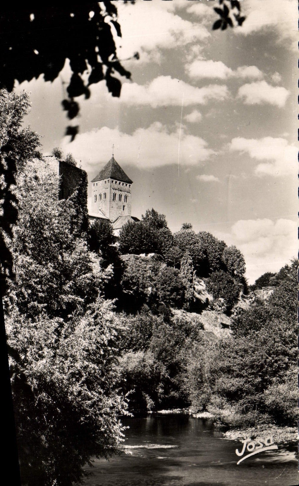 CPM Sauveterre de Bearn Le Donjon de Febus et Saint Cybol