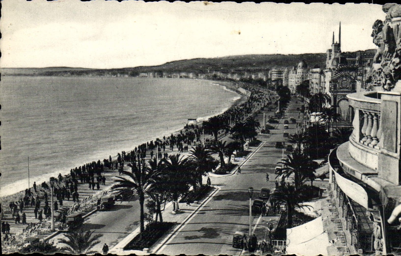 MODERN CARD Nice the Bay of the Angels Hotels