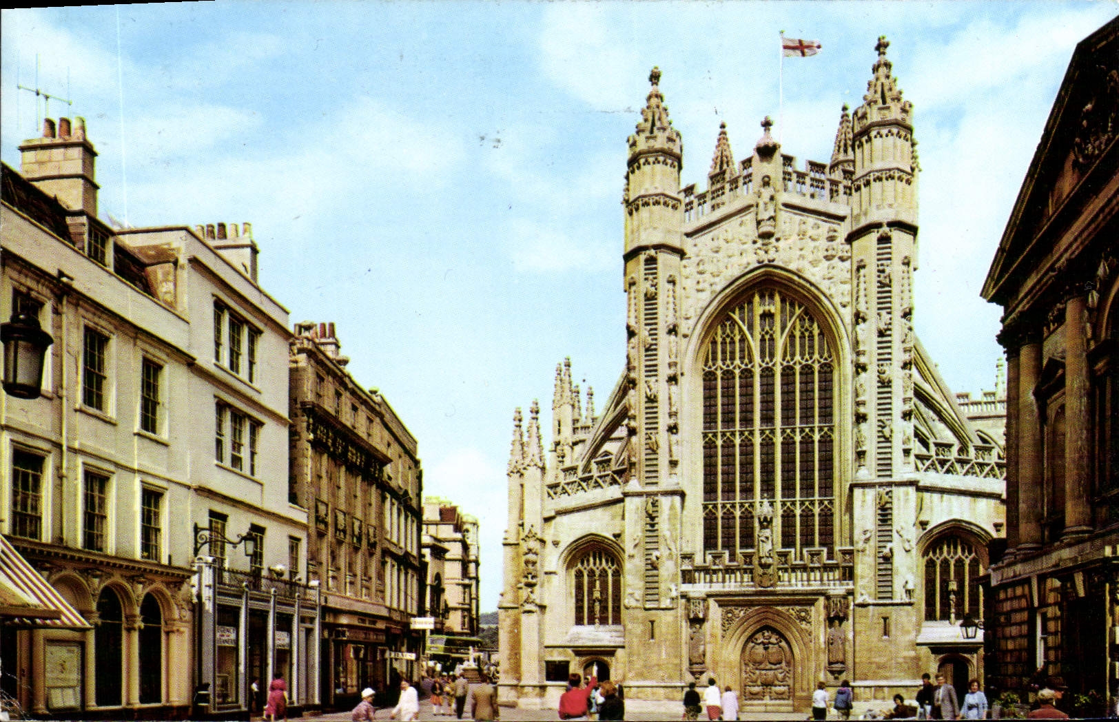 CPM West Front The Abbey Bath