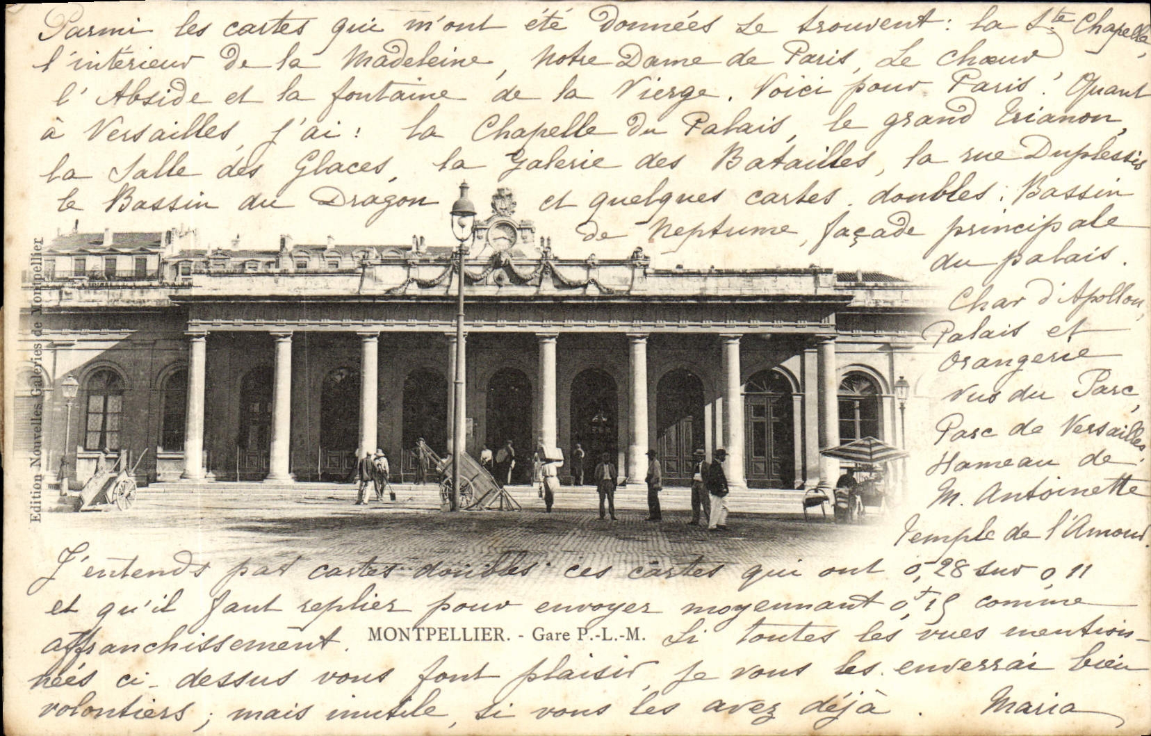 CPA Montpellier Gare PLM