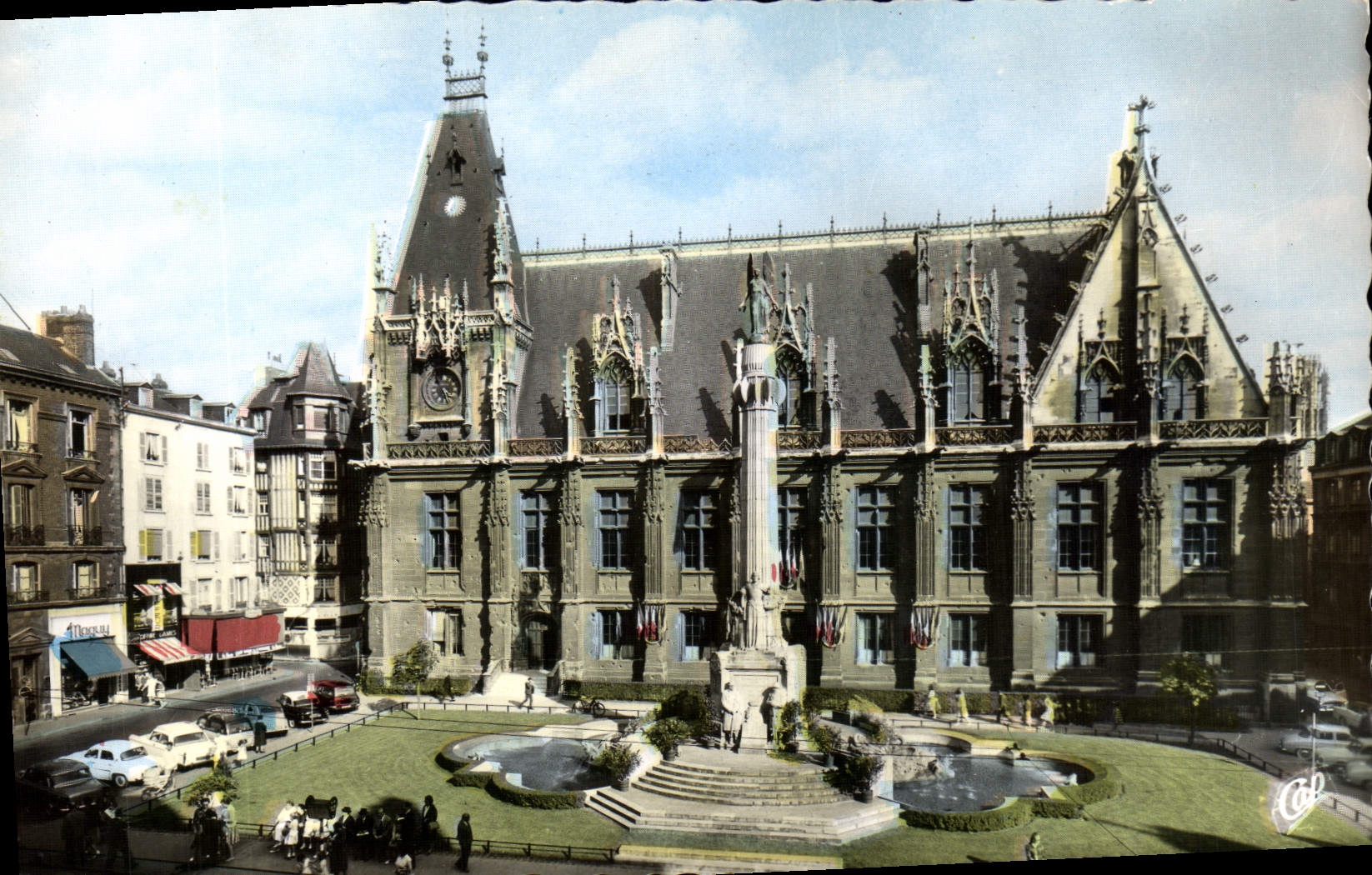 CPM Rouen Le Palais de Justice