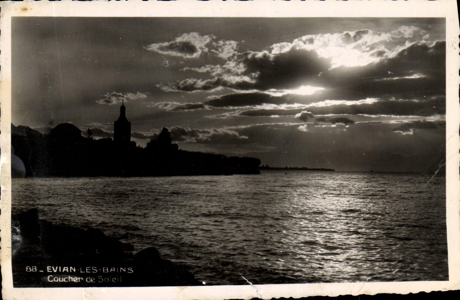 MODERN CARD Evian Les Bains Courchers