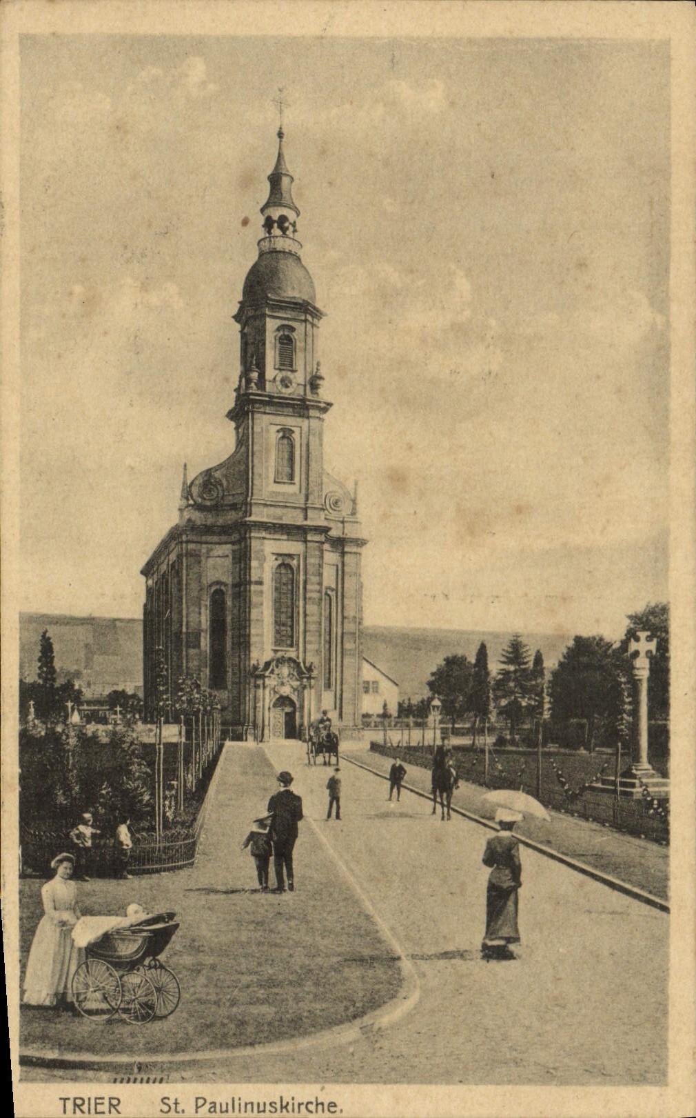 POSTAL de la VENDIMIA para clasificar St Paulinuskirche