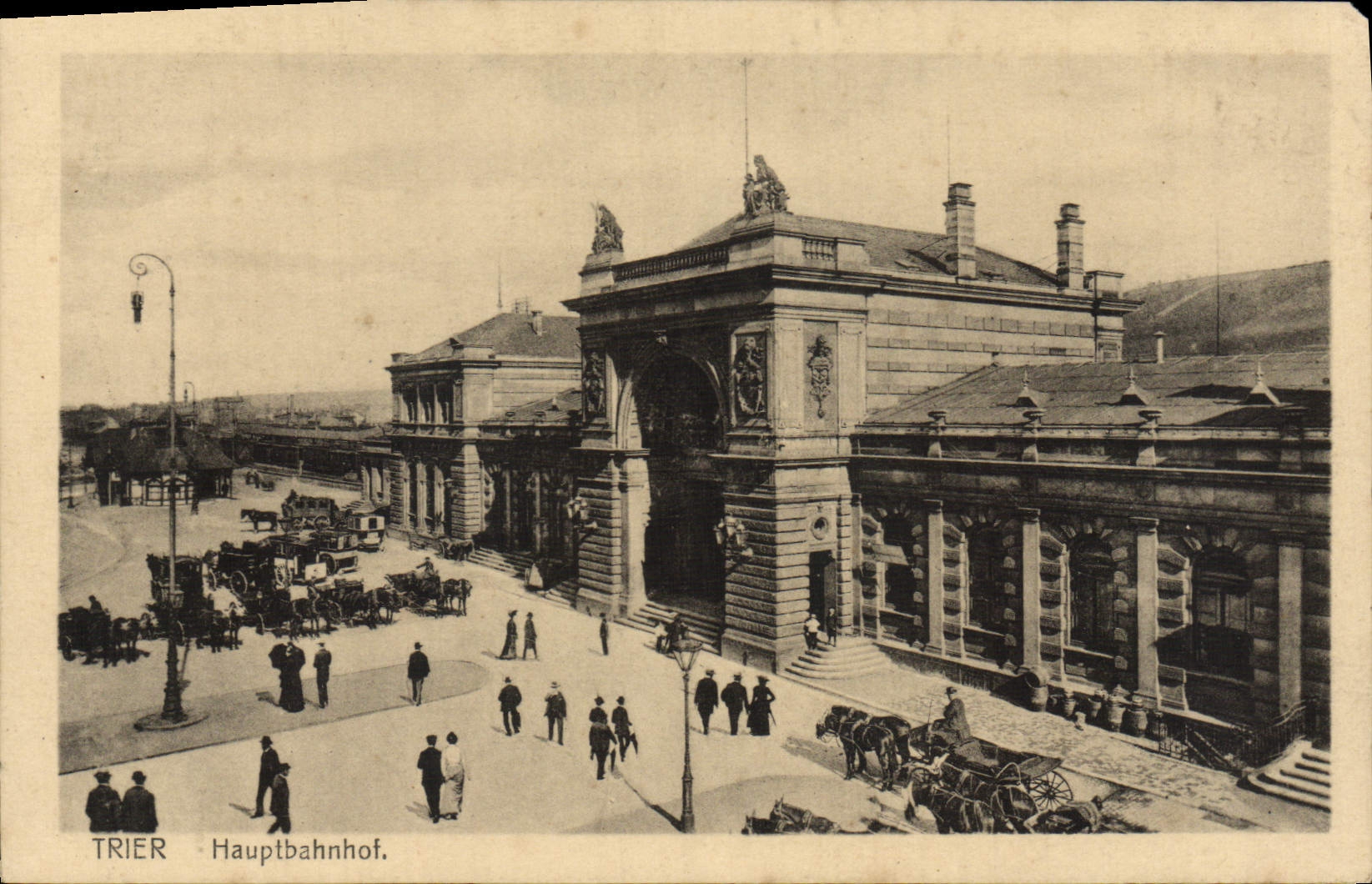 POSTAL de la VENDIMIA para clasificar Hauptabahnhof