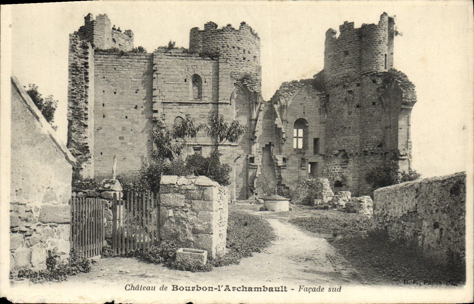 CPA Bourbon l'Archambault Chateau