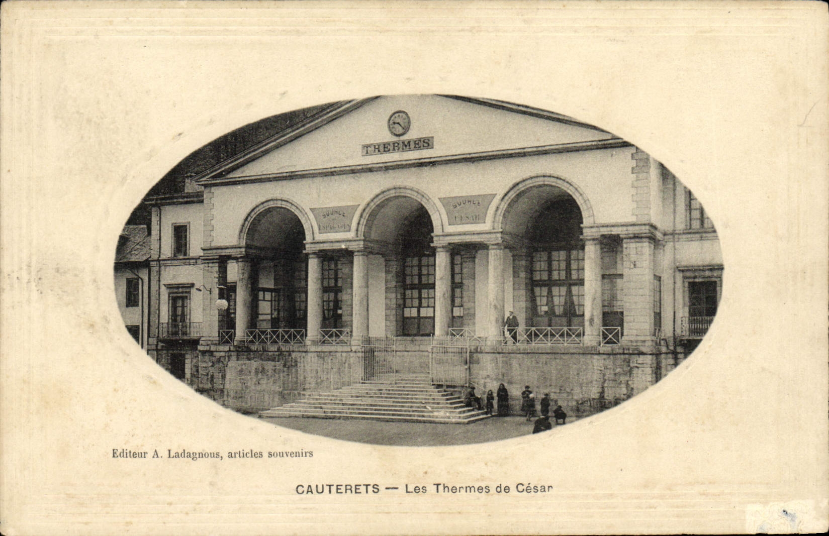 CPA Cauterets Les Thermes De Cesar