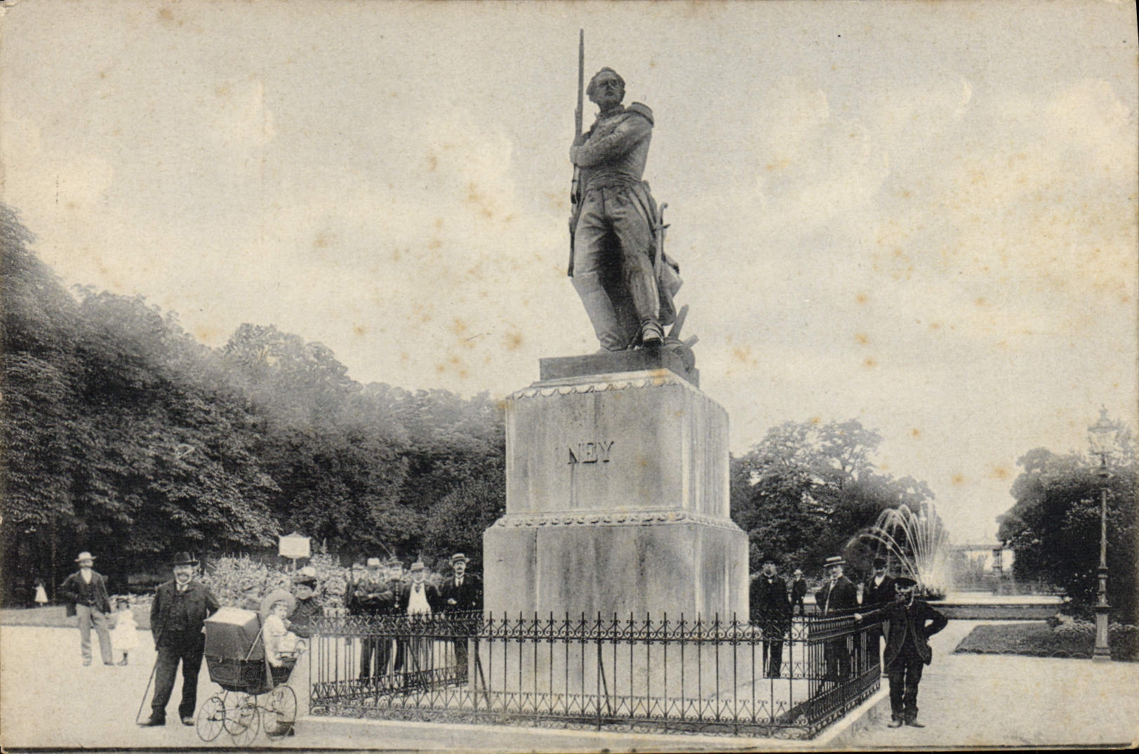 CPA Metz Ney Denkmal Monument Du Marechal Ney