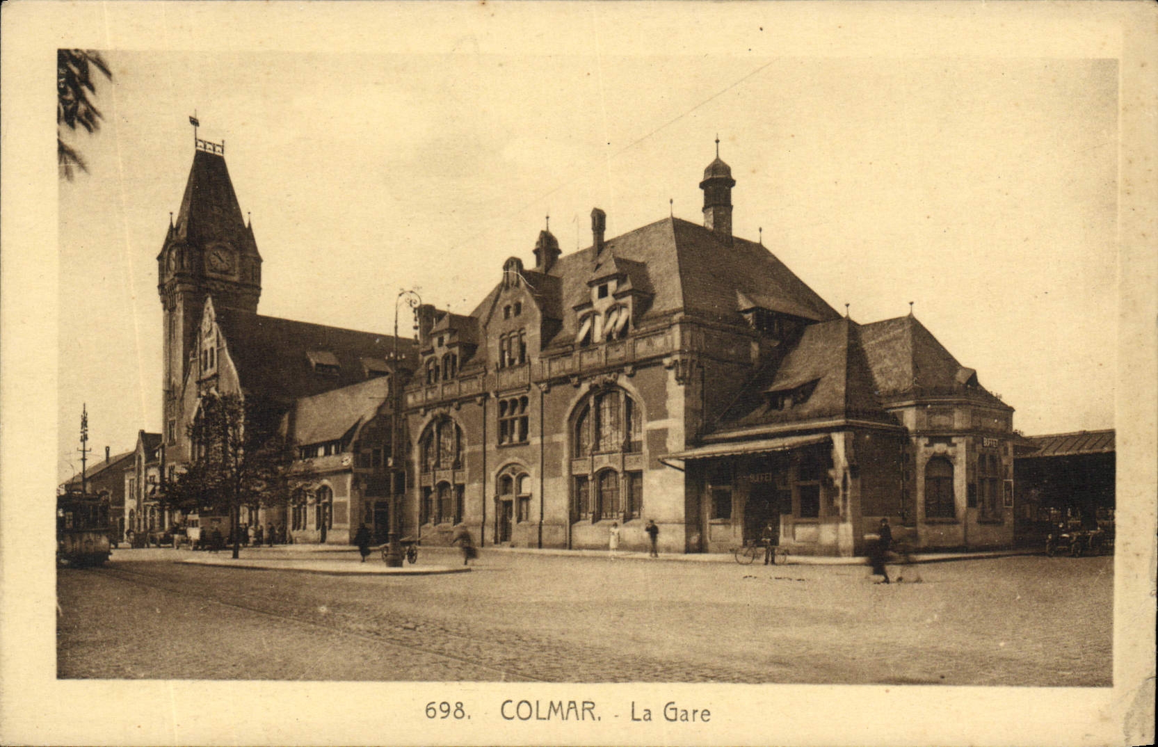 CPA Colmar La Gare