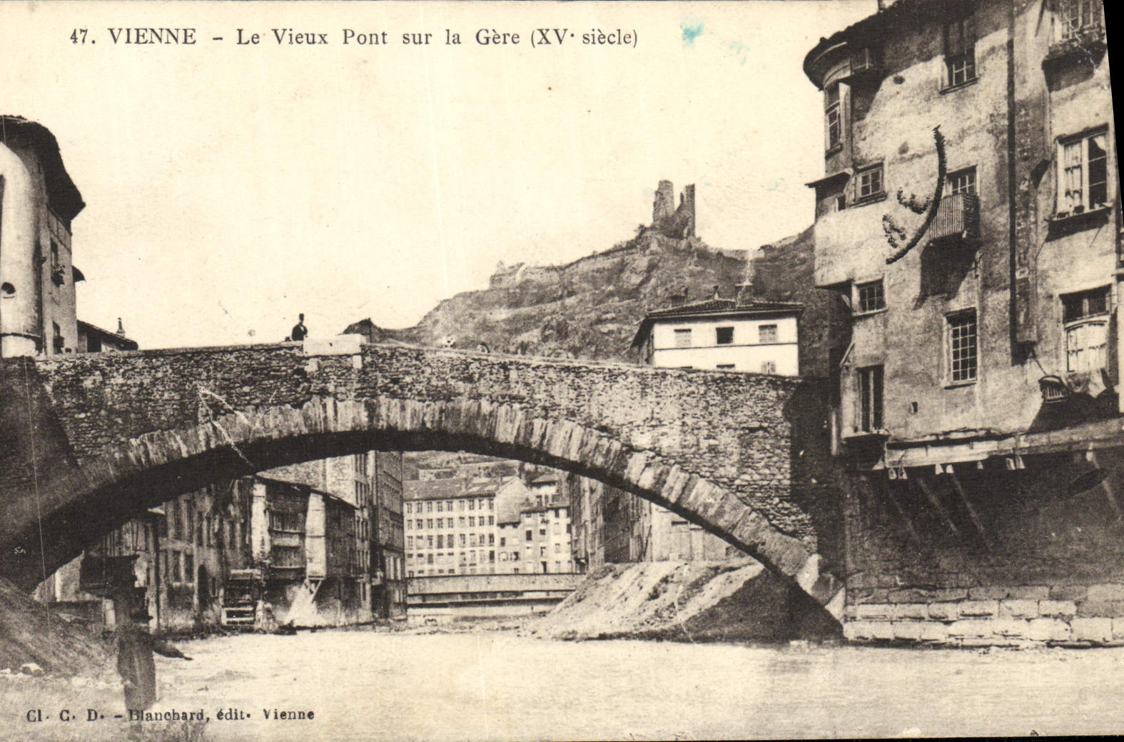 CPA Paris Le Vieux Pont sur La Gere