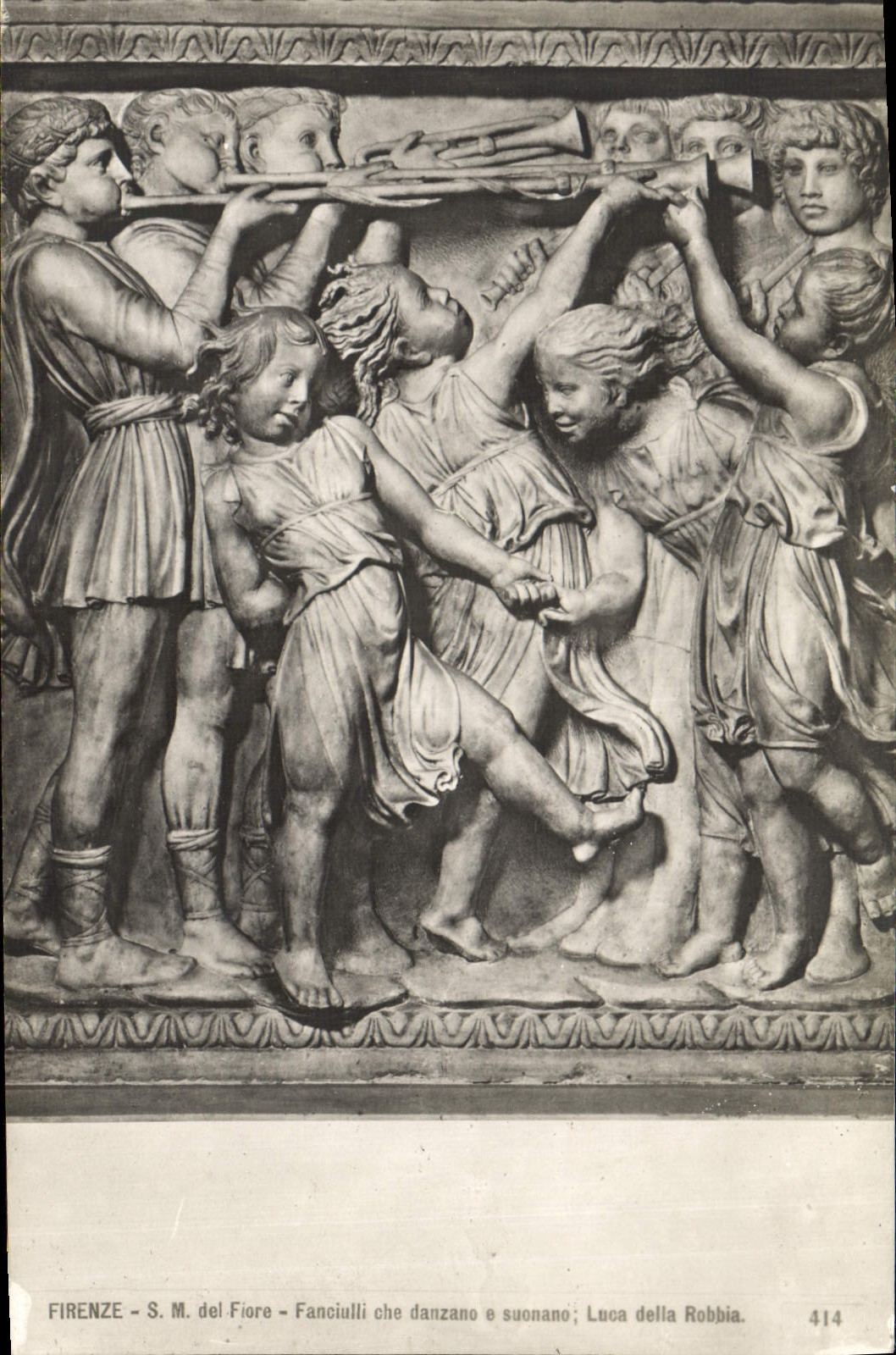CPA Firenze S M Del Fiare Fancialli Che Danzane