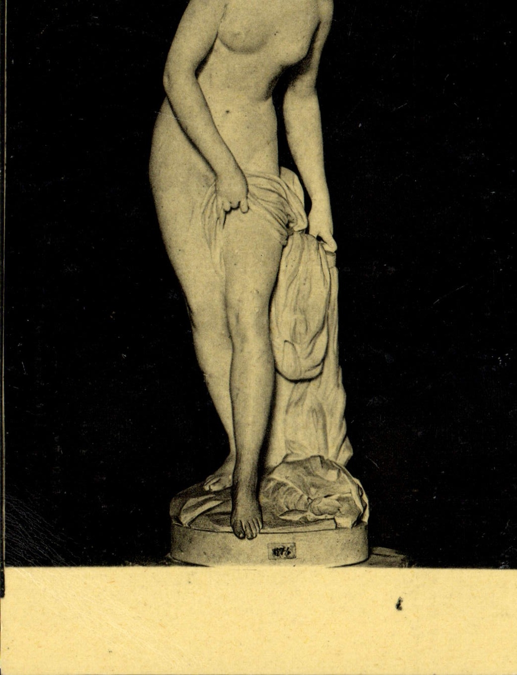 CPA Falconet Baigneuse Paris Musee Du Louvre
