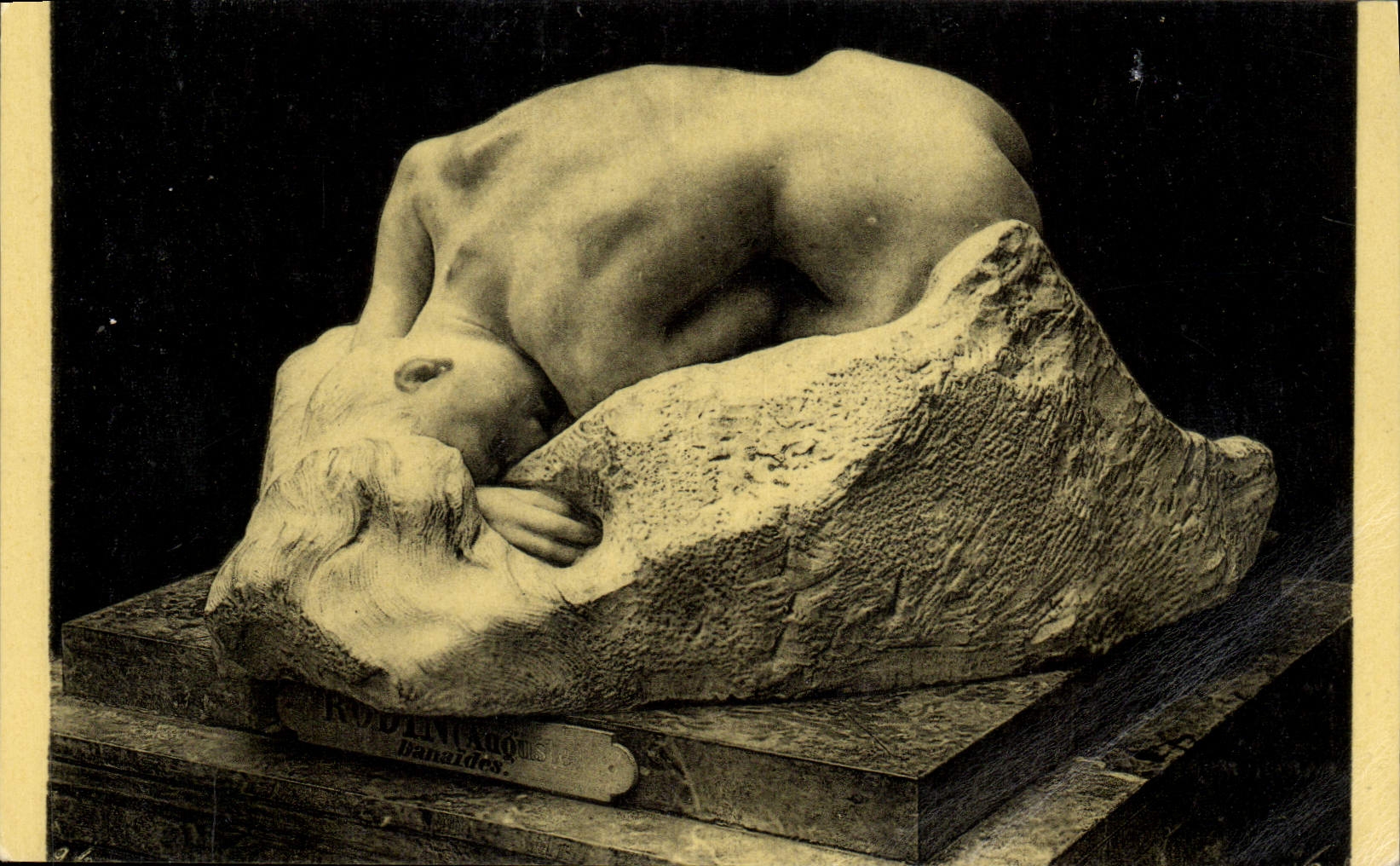 Museo de Rodin Danaide París Rodin de la POSTAL de la VENDIMIA