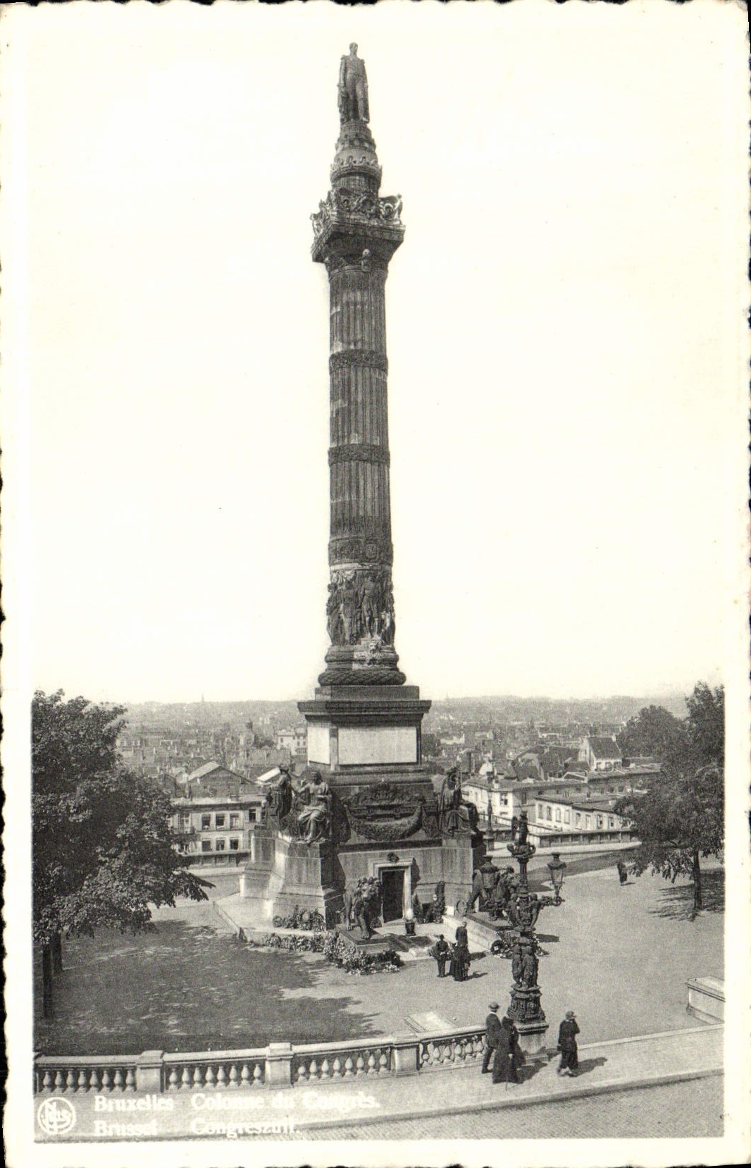 CPA Bruxelles Colonne du Congres