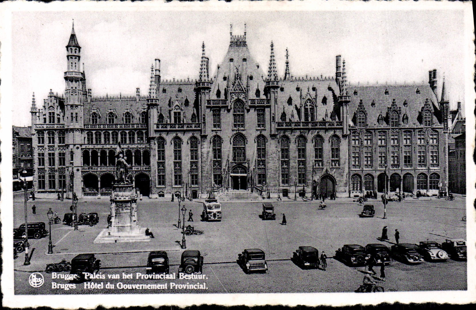 Hotel de Brujas de la POSTAL de la VENDIMIA del gobierno provincial