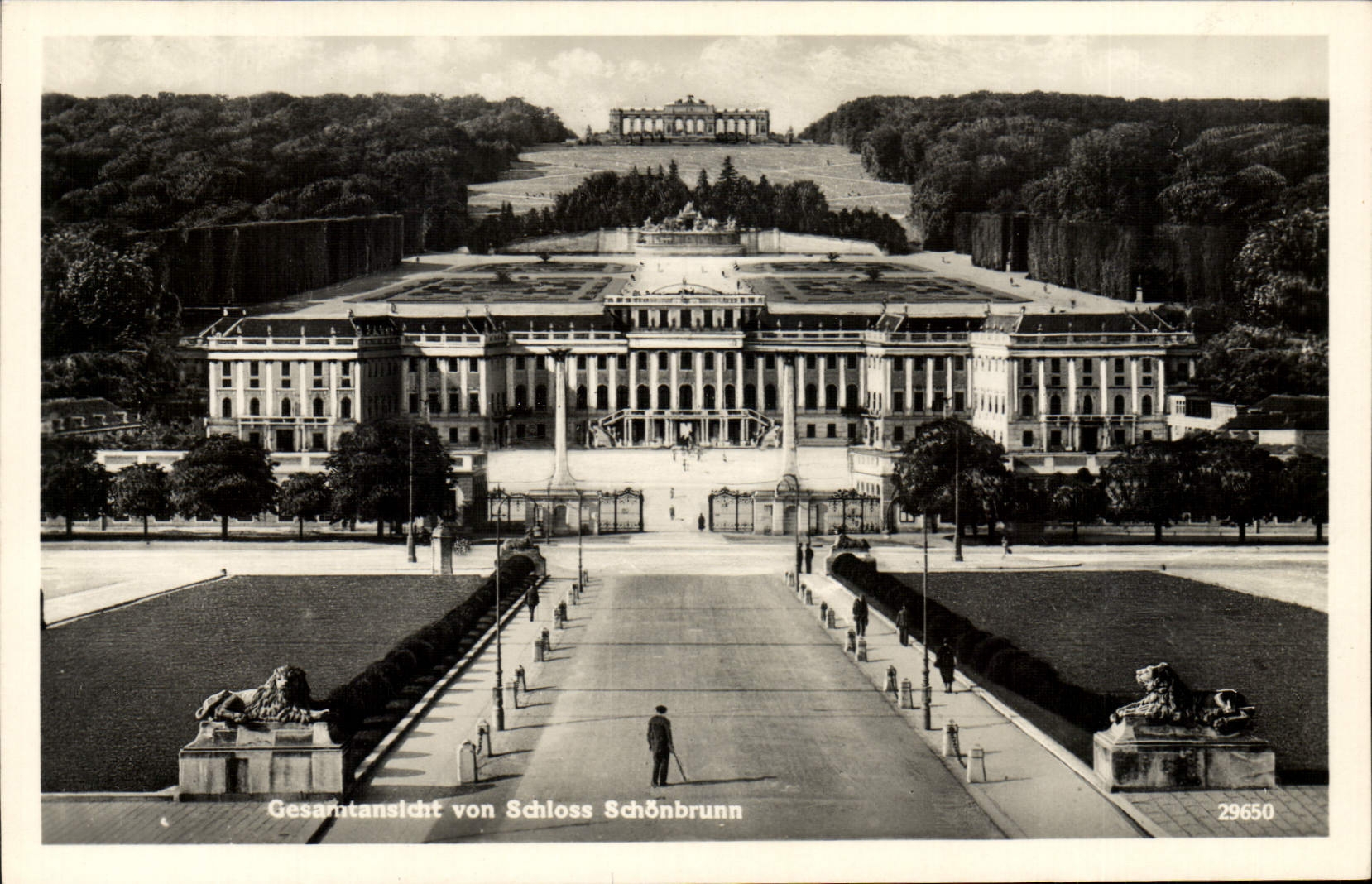 CPA Gesanatansicht Von Schloss Schonbrunn