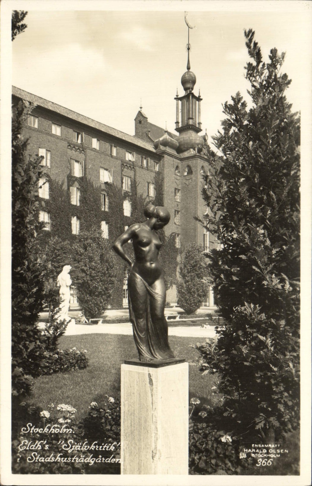 VINTAGE POSTCARD Stockholm Eldh' S