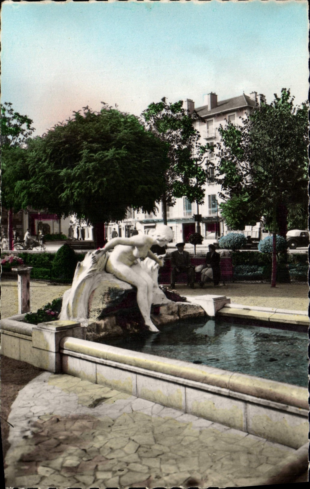 MODERN CARD Pau Places Clemenceau