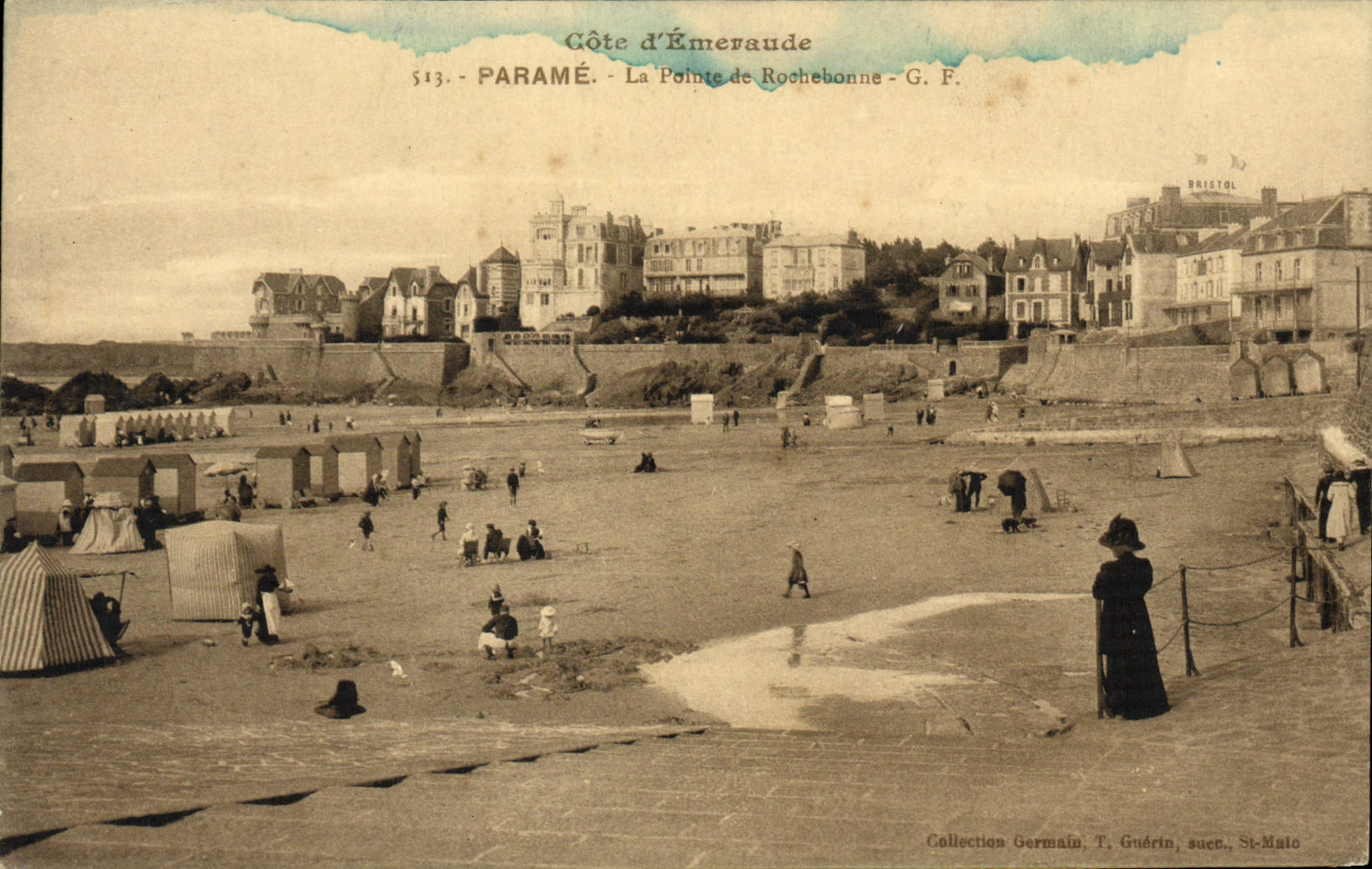 CPA Cote D Emeraude Parame La Polnte De Rochebonne