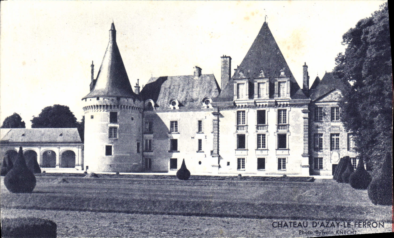 CPA Chateau D'Azay Le Ferron