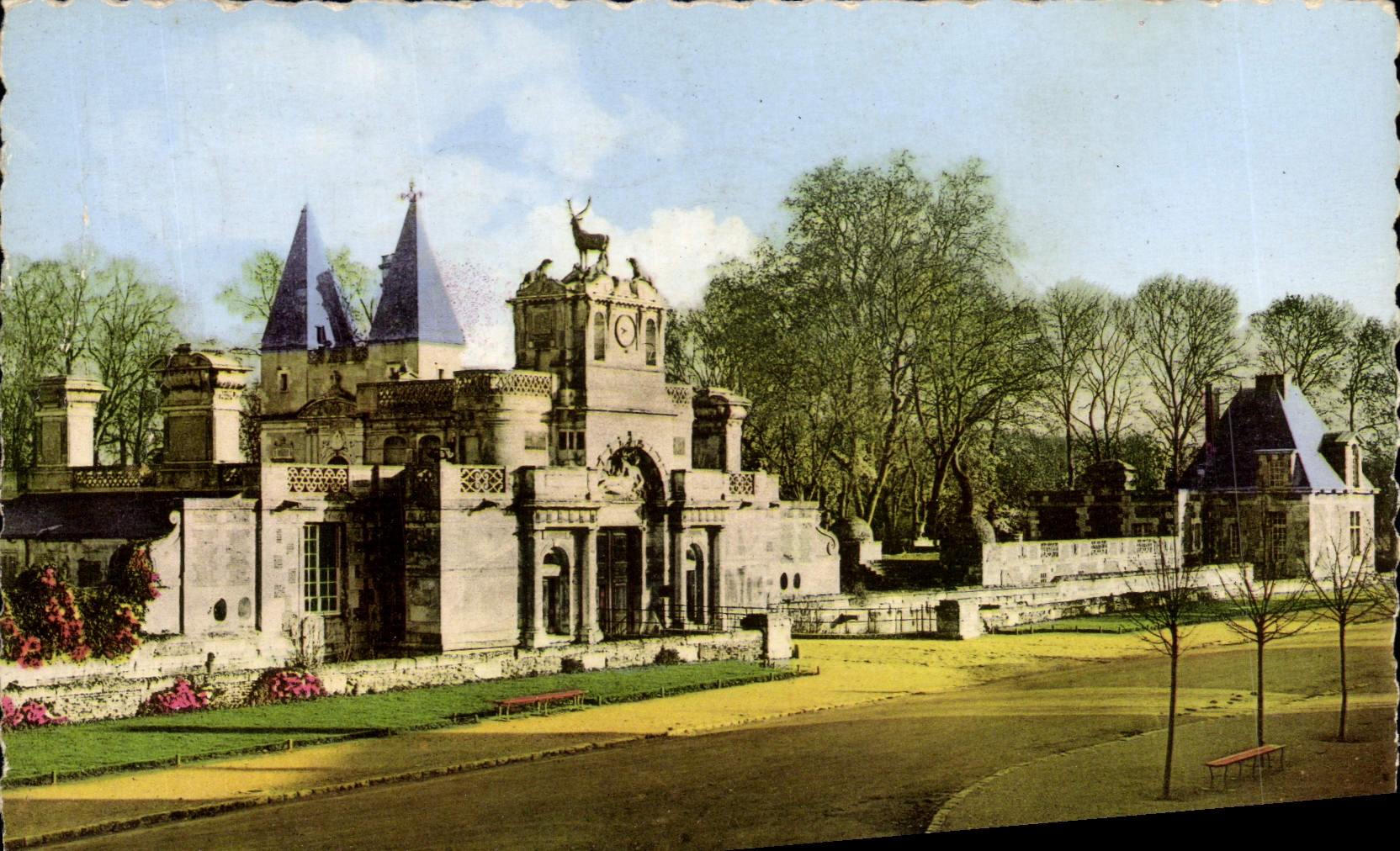 POSTAL MODERNA cuadro total de D Anet del castillo