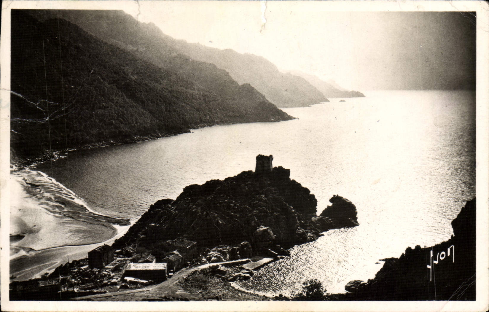 MODERN CARD Gulf Of Oporto Twilight