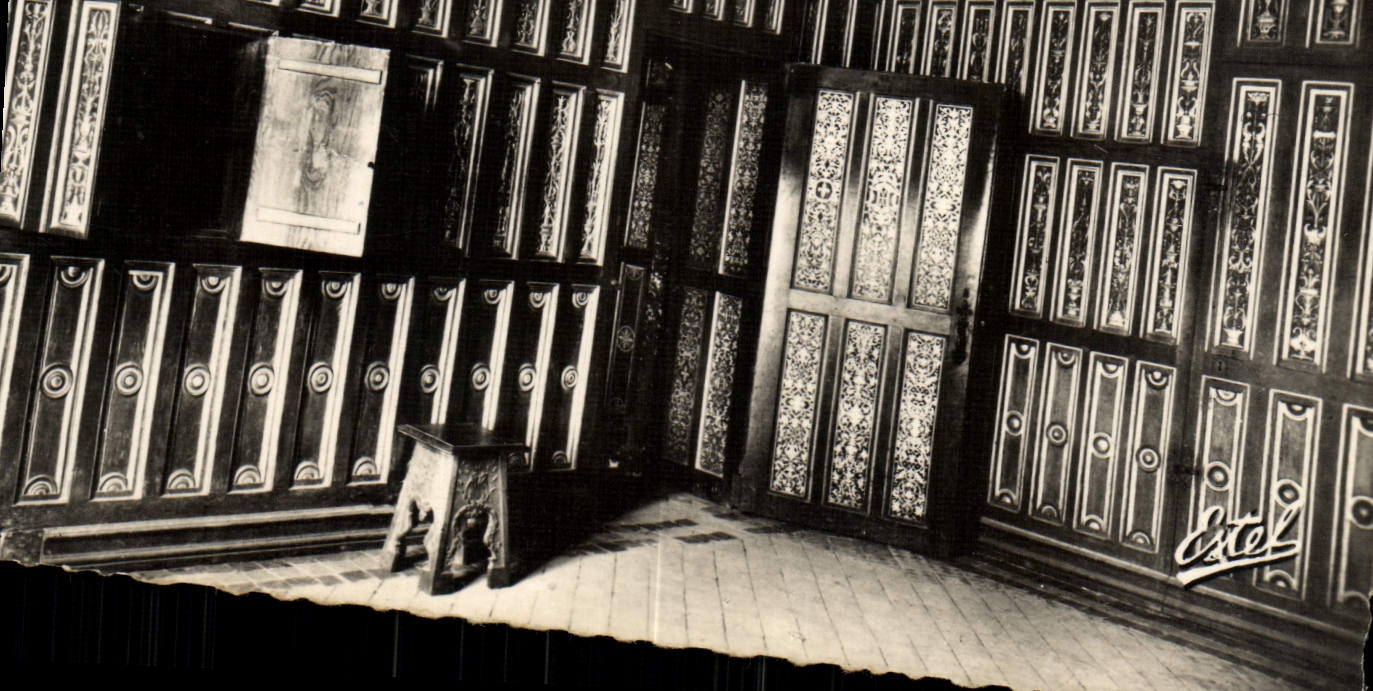 CPA Chateau de Blois Cabinet de travail de Catherine de Medicis Les armoires secretes