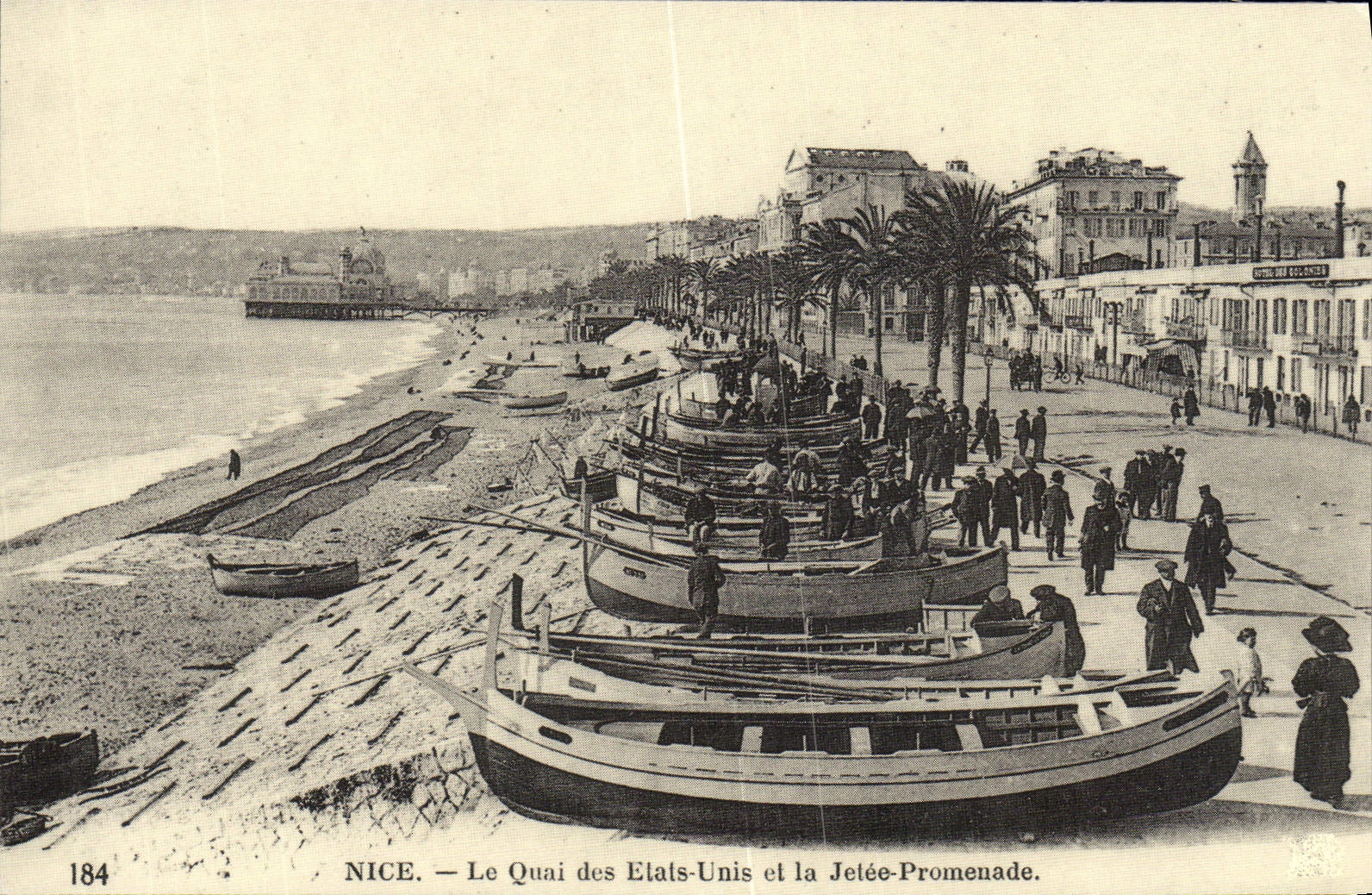 REPRO Niza el Quay de los Estados Unidos y de la caminata