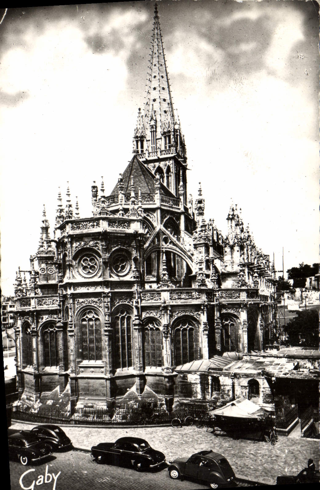 CPM Caen Cathedrale Saint Pierre