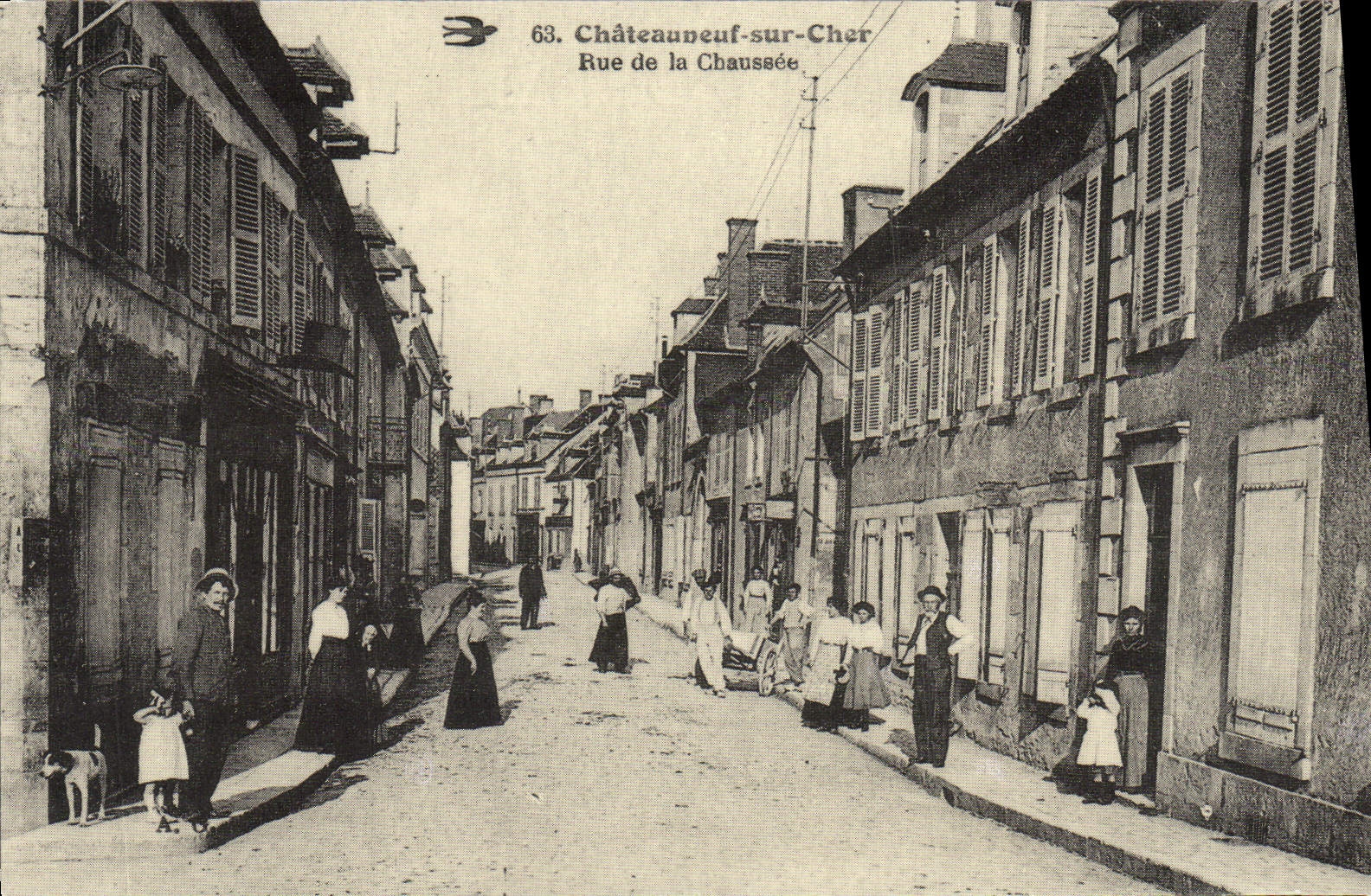 REPRO Chateauneuf On Dear Rue of Chausee