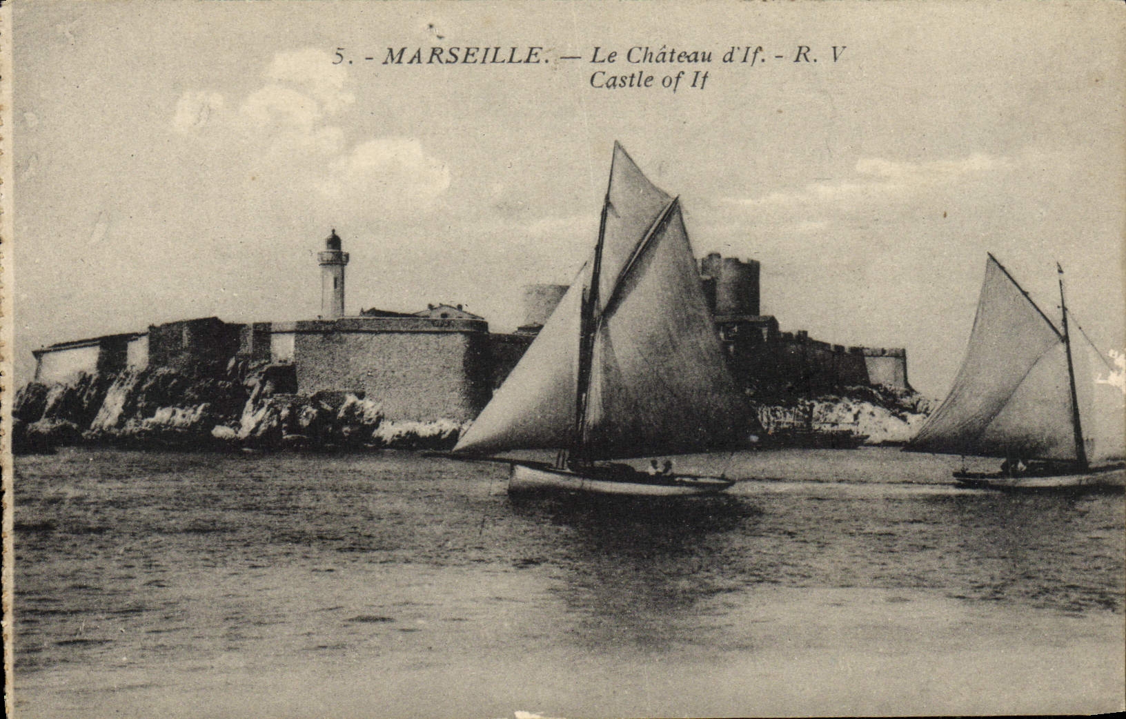 CPA Marseille Le Chateau d'If
