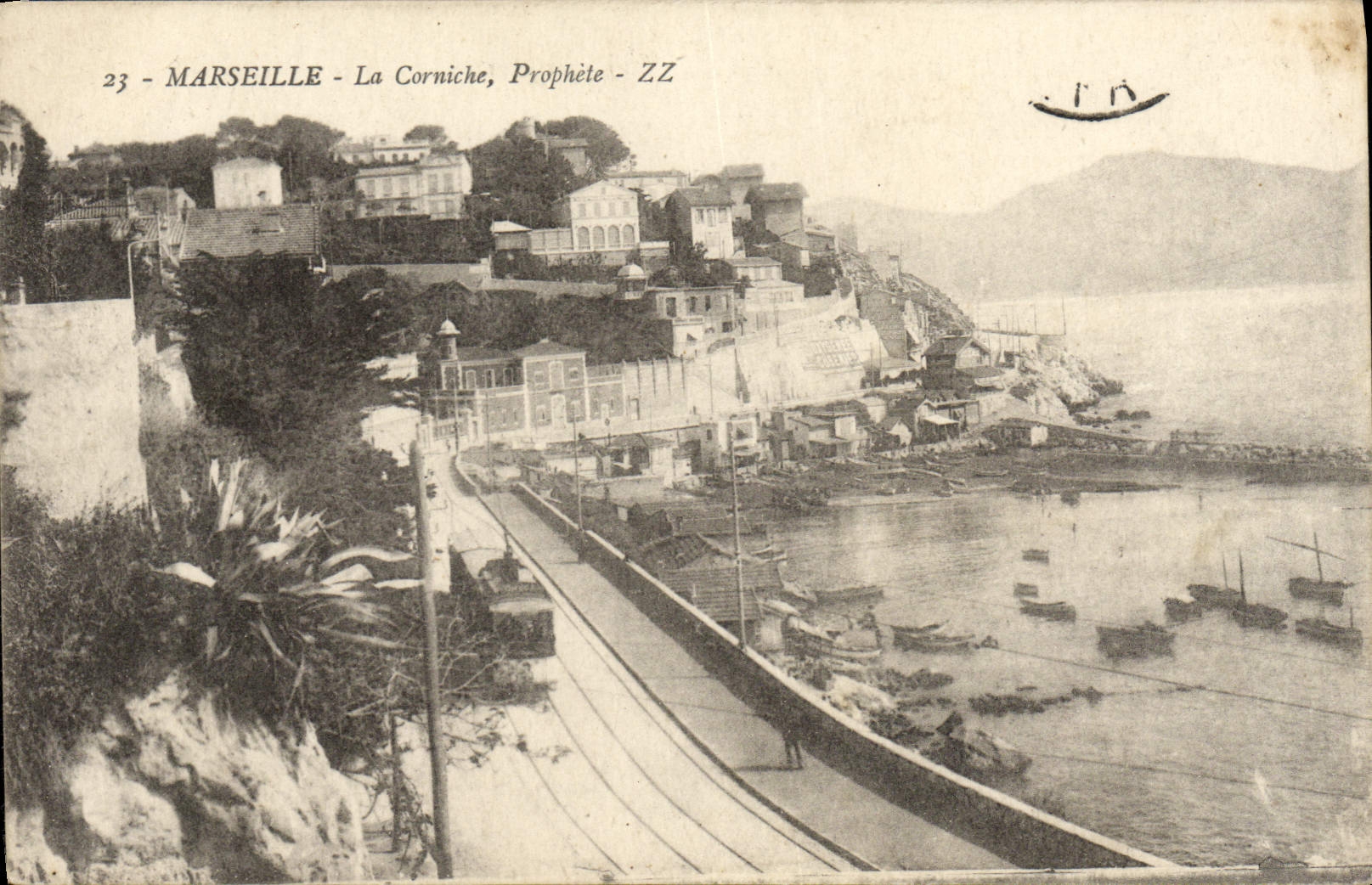 CPA Marseille La Corniche Prophete