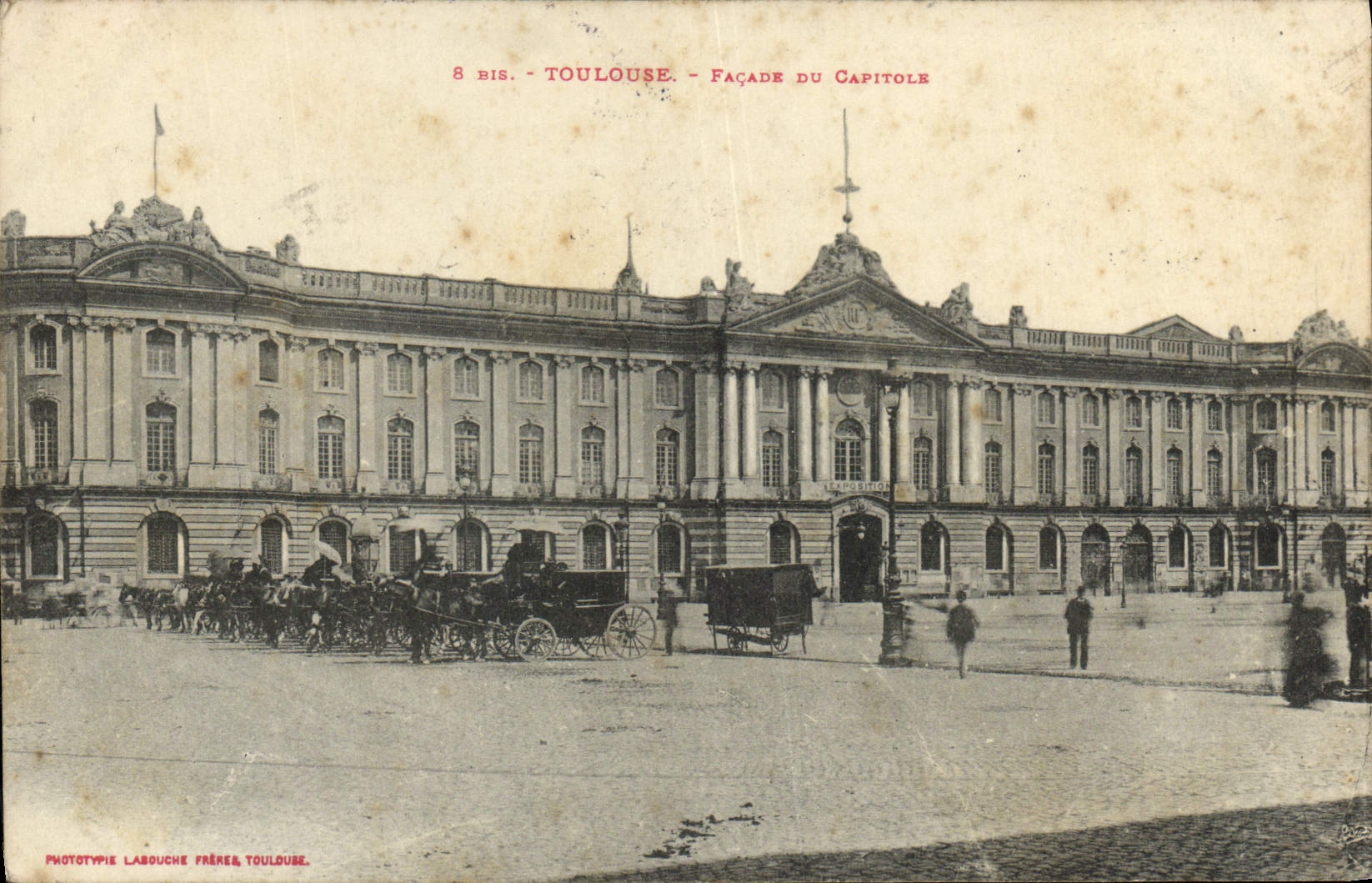 CPA Toulouse Facade Du Capitole