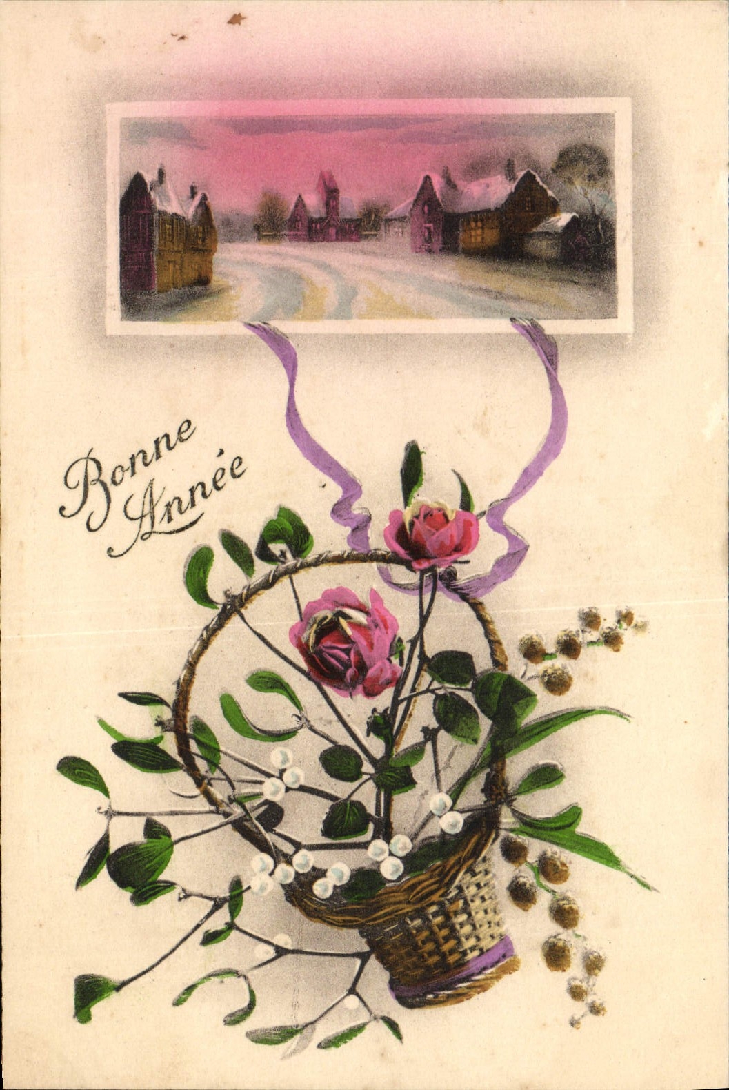 CPA Fantaisie Fleurs