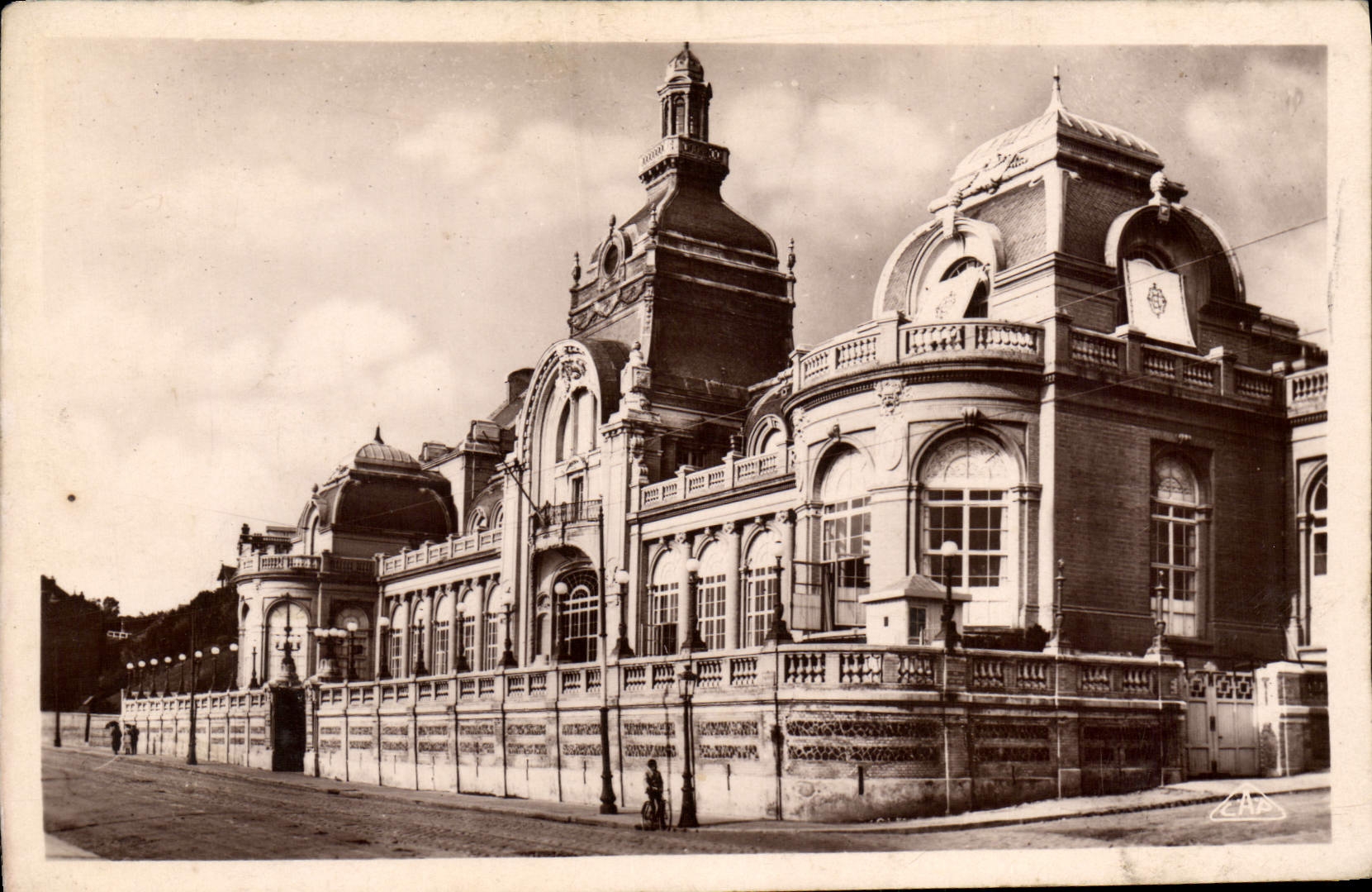 CPA Le Havre Le Casino Marche Christine