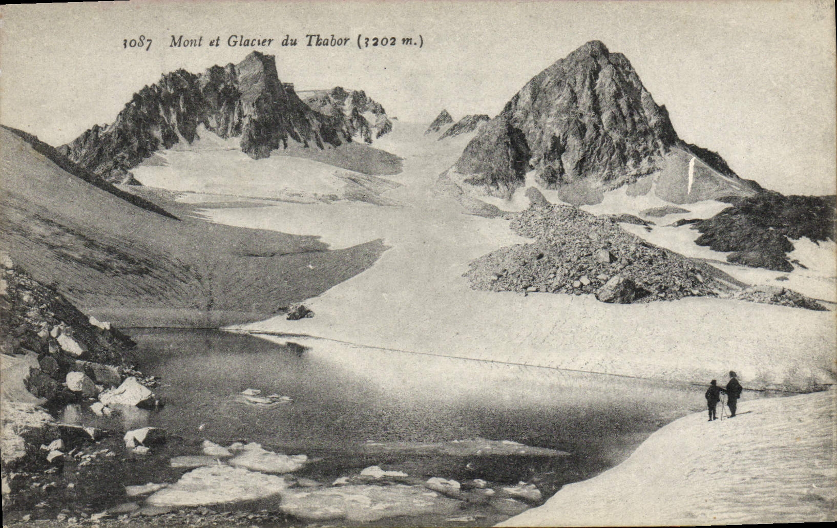 CPA Mont et glacier du Thabor