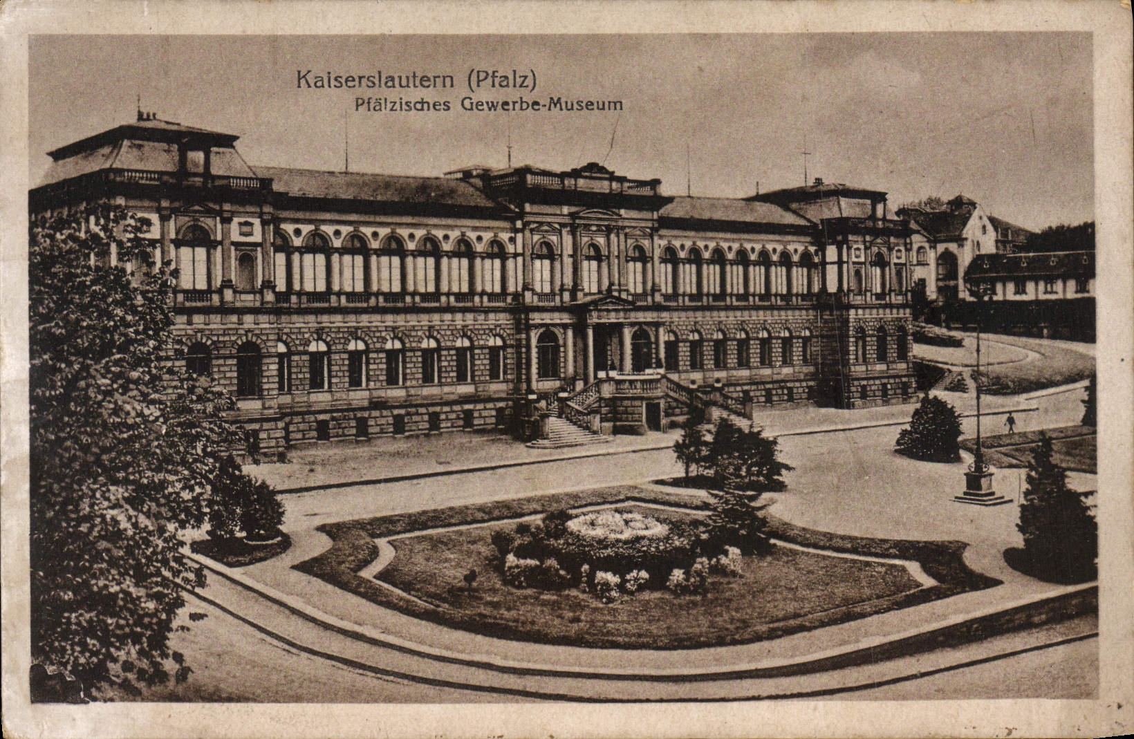 VINTAGE POSTCARD Kaiserslautern
