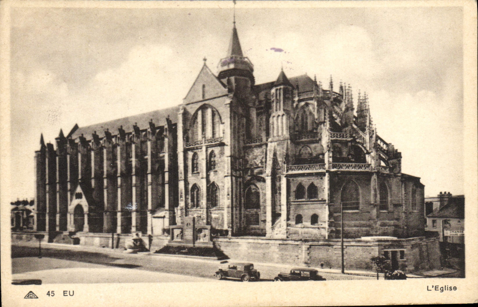 CPA Eu L'eglise