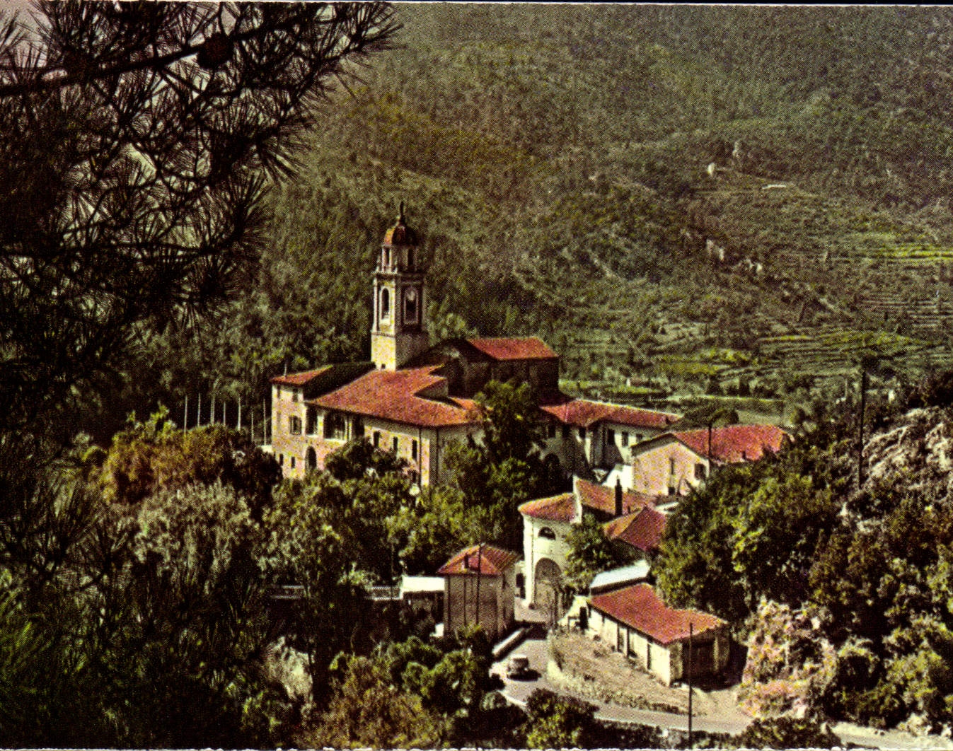 CPM Laghet Notre Dame De Le Sanctuaire Vue Generale