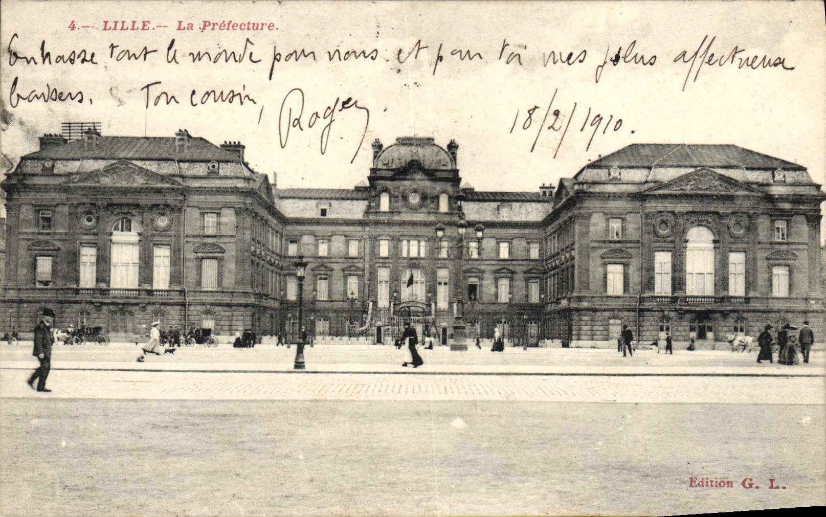 CPA Lille La Prefecture