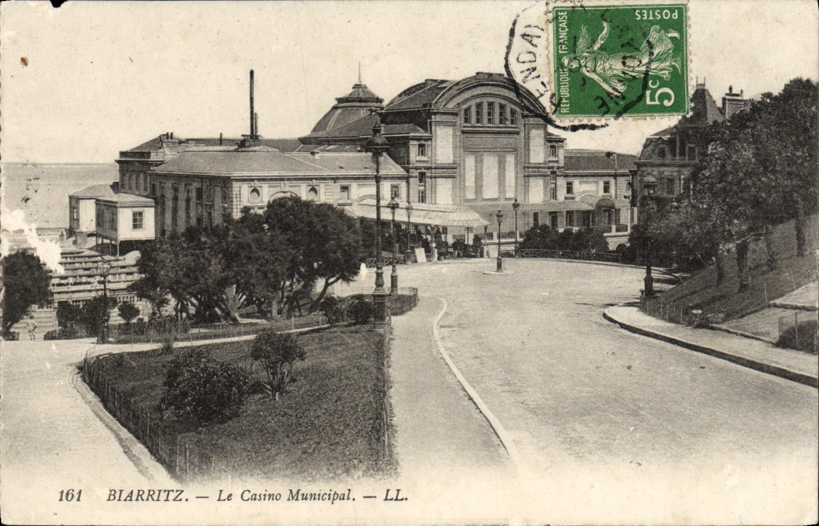 CPA Biarritz Le Casino Municipal