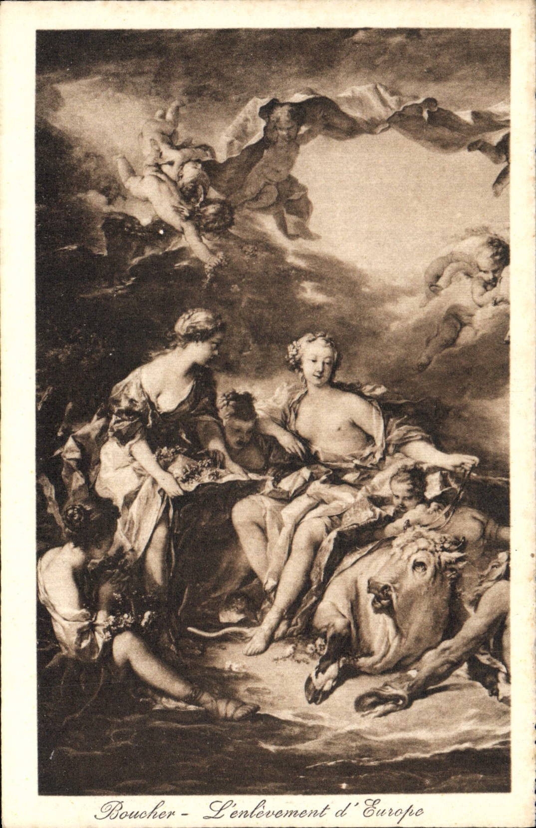 VINTAGE POSTCARD To stop the Removal Of Europe