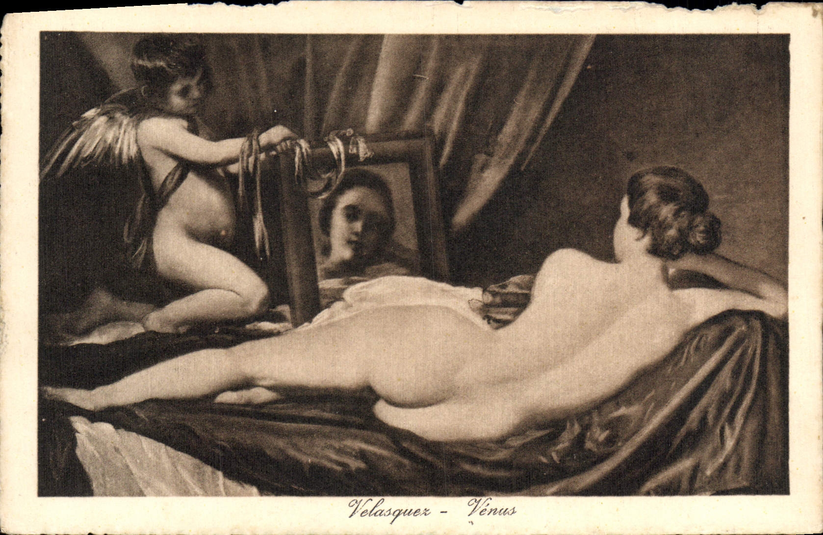 CPA Velasquez Venus Erotique Venus