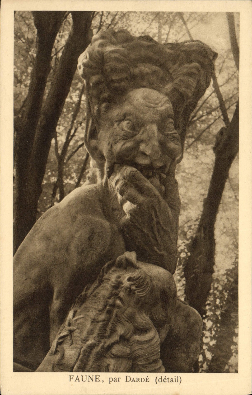 CPA Faune Par Darde