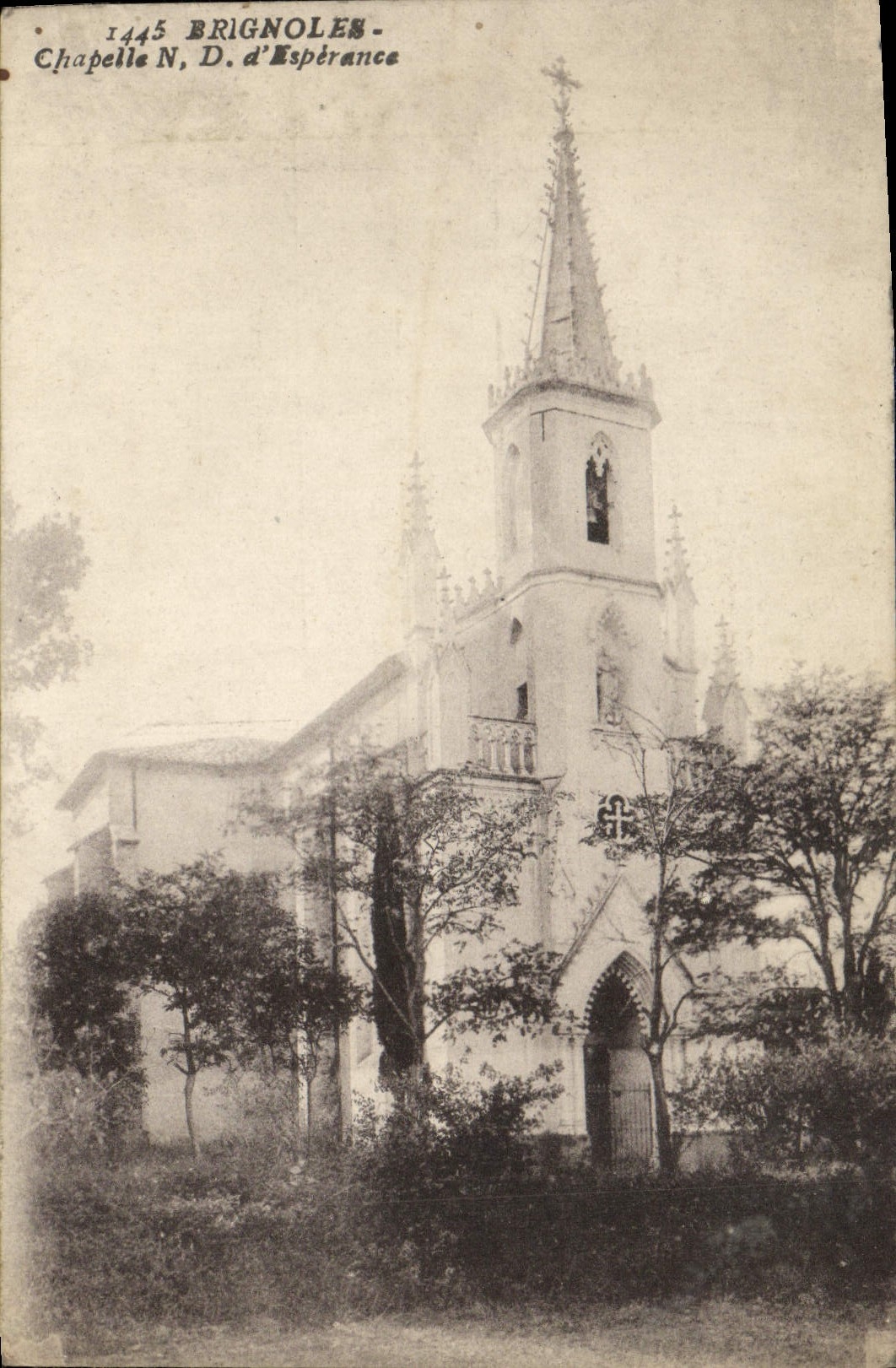 CPA Brignoles Chapelle N D d'Esperance