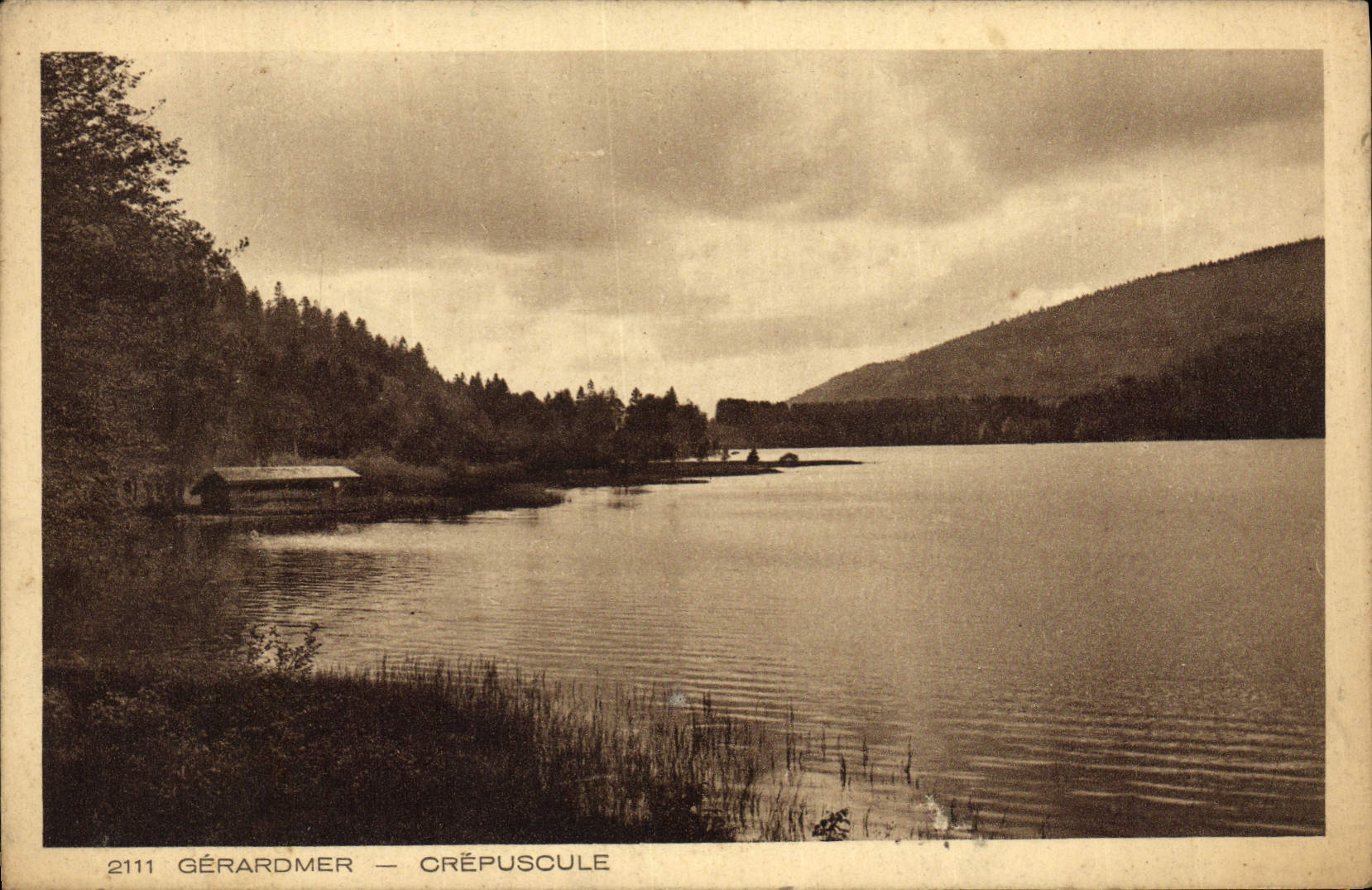 CPA Gerardemer Crepuscule