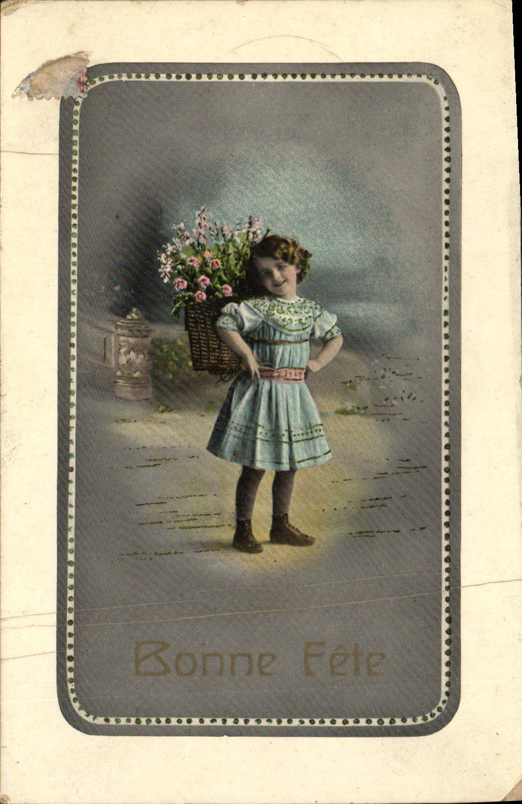 CPA Fantaisie Enfant Bonne Fete