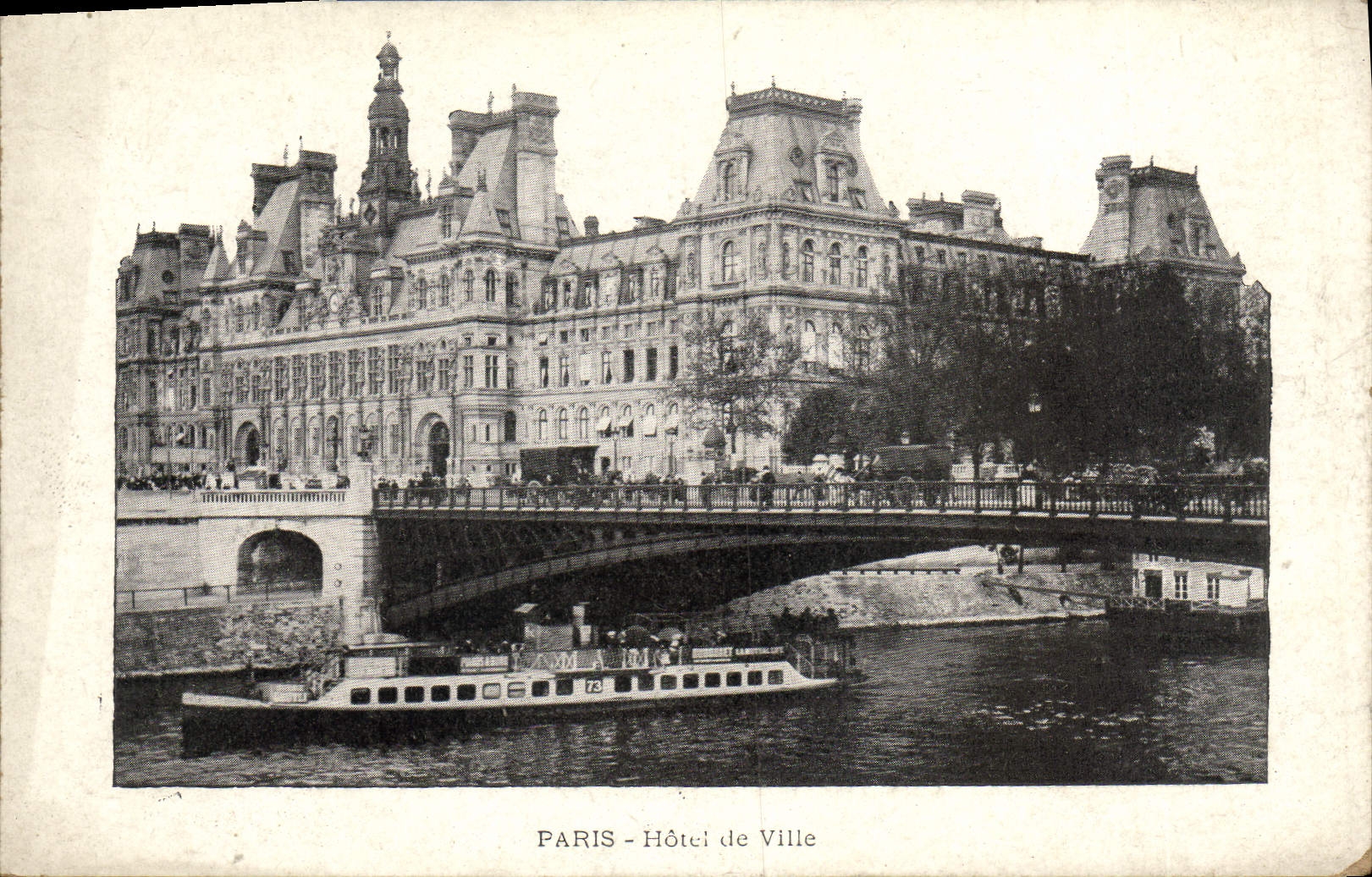 CPA Paris Hotel De Ville